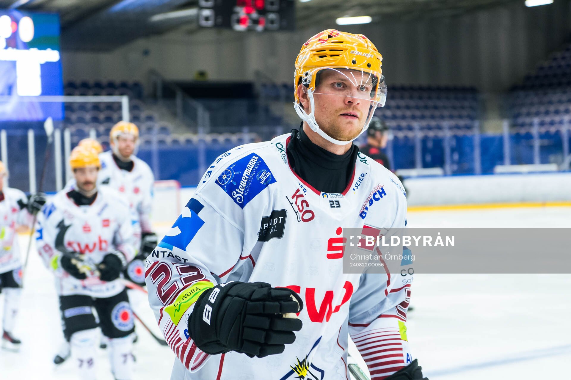 Fischtown Penguins Max Görtz jublar