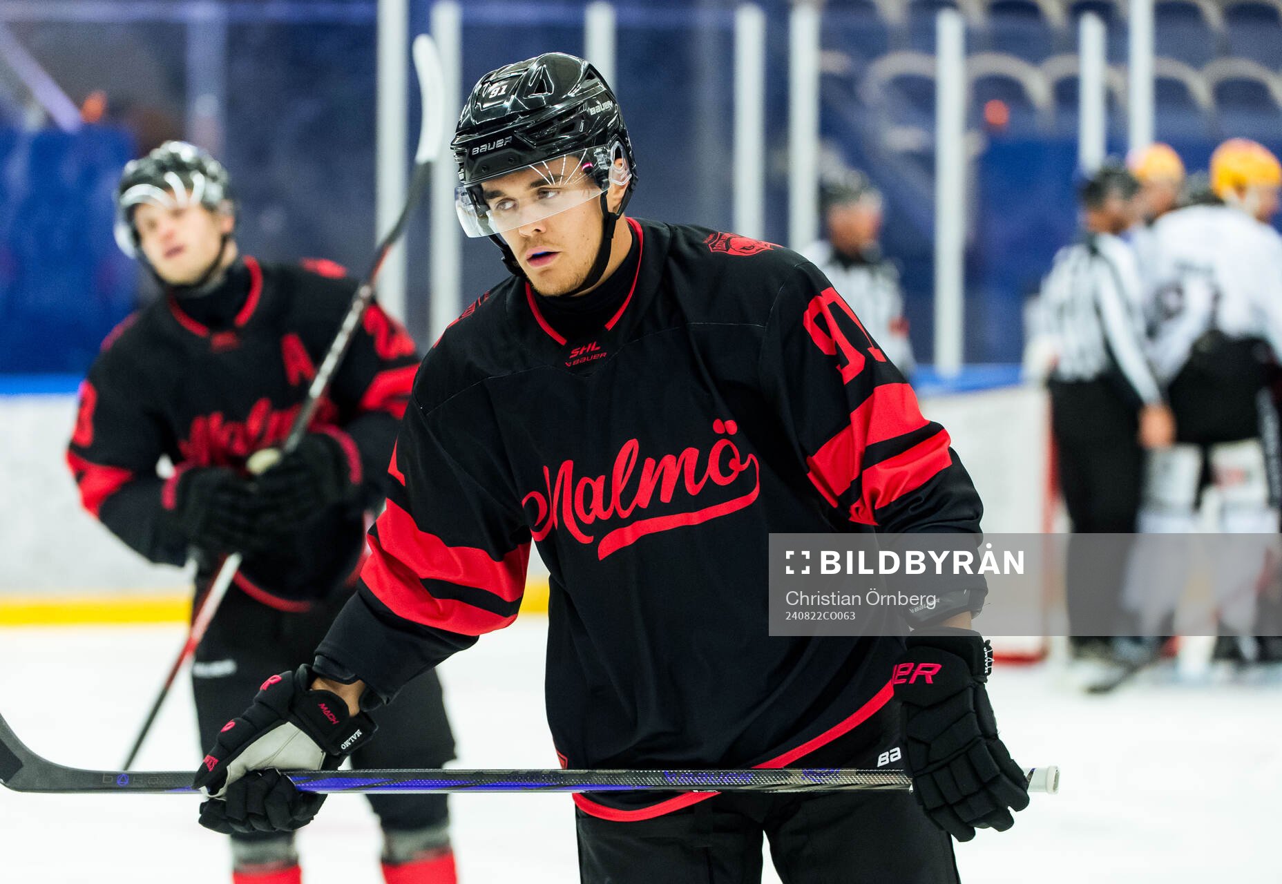 Malmö Redhawks Axel Sundberg deppar