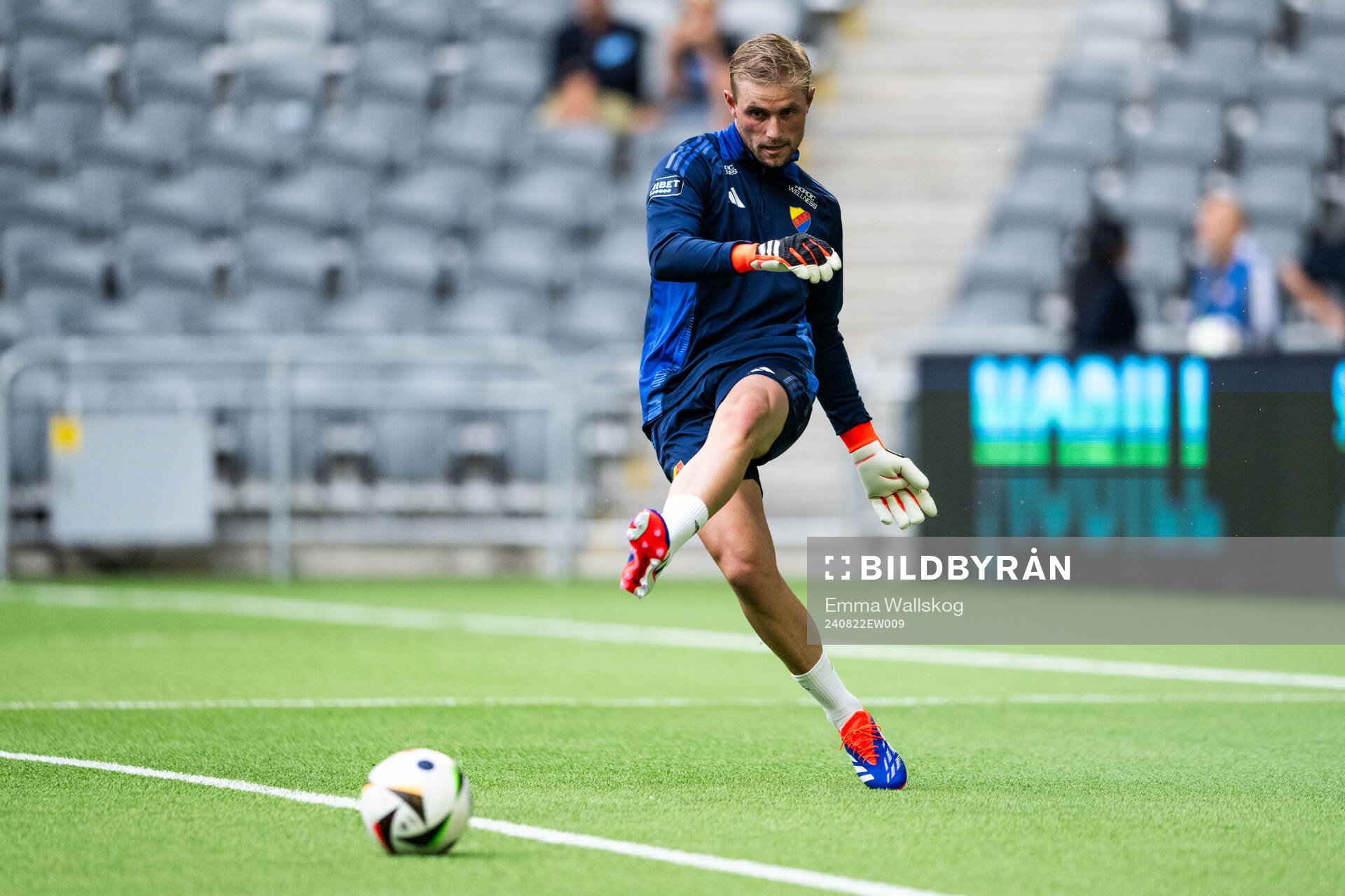 Goalkeeper Jacob Rinne of Djurgården
