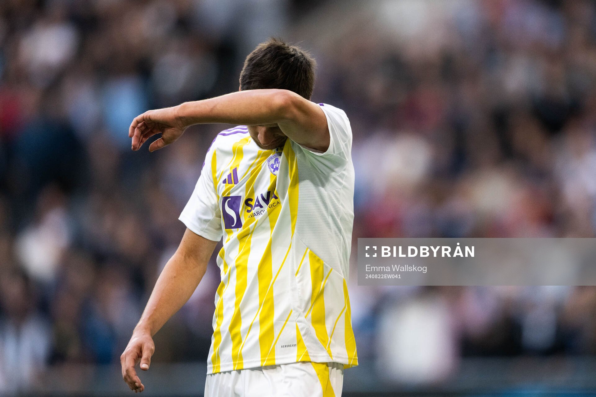 Sven Karic of Maribor looks dejected