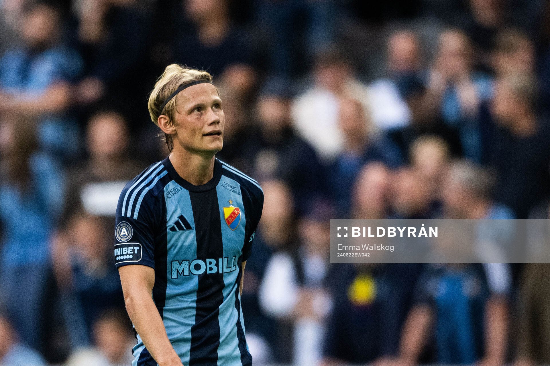 Tobias Gulliksen of Djurgården looks dejected