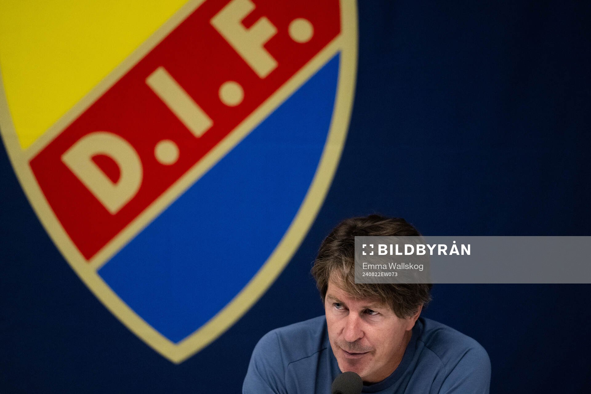 Head coach Thomas Lagerlöf of Djurgården