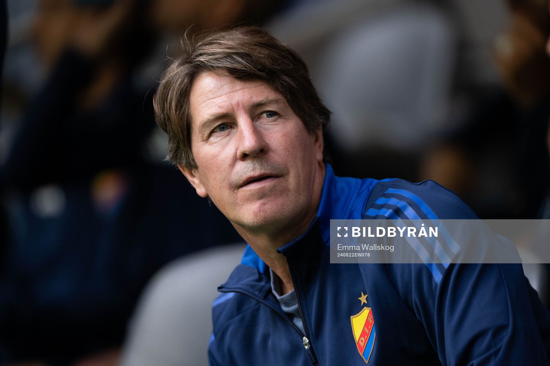 Head coach Thomas Lagerlöf of Djurgården