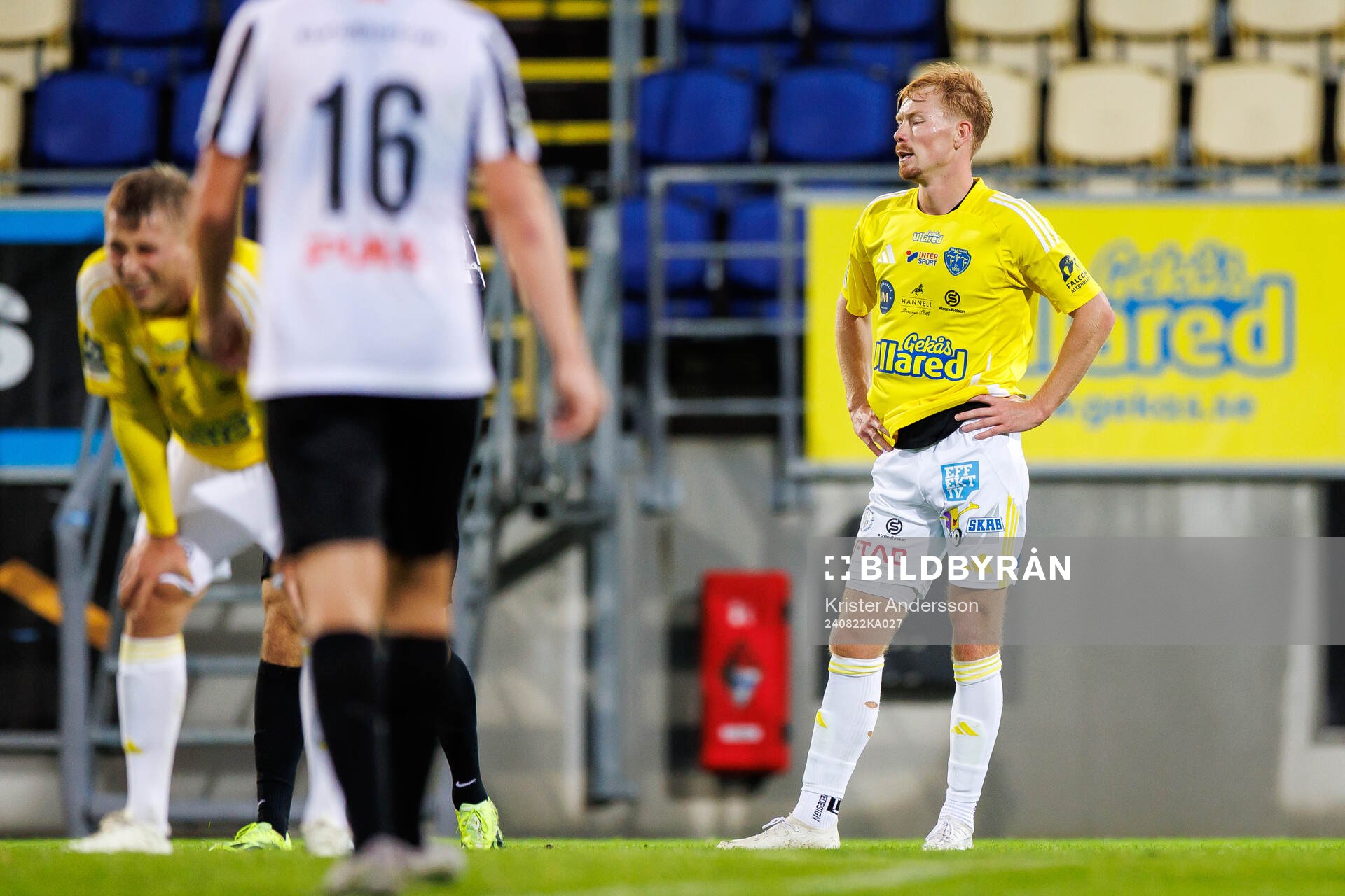 Falkenbergs Linus Borgström deppar