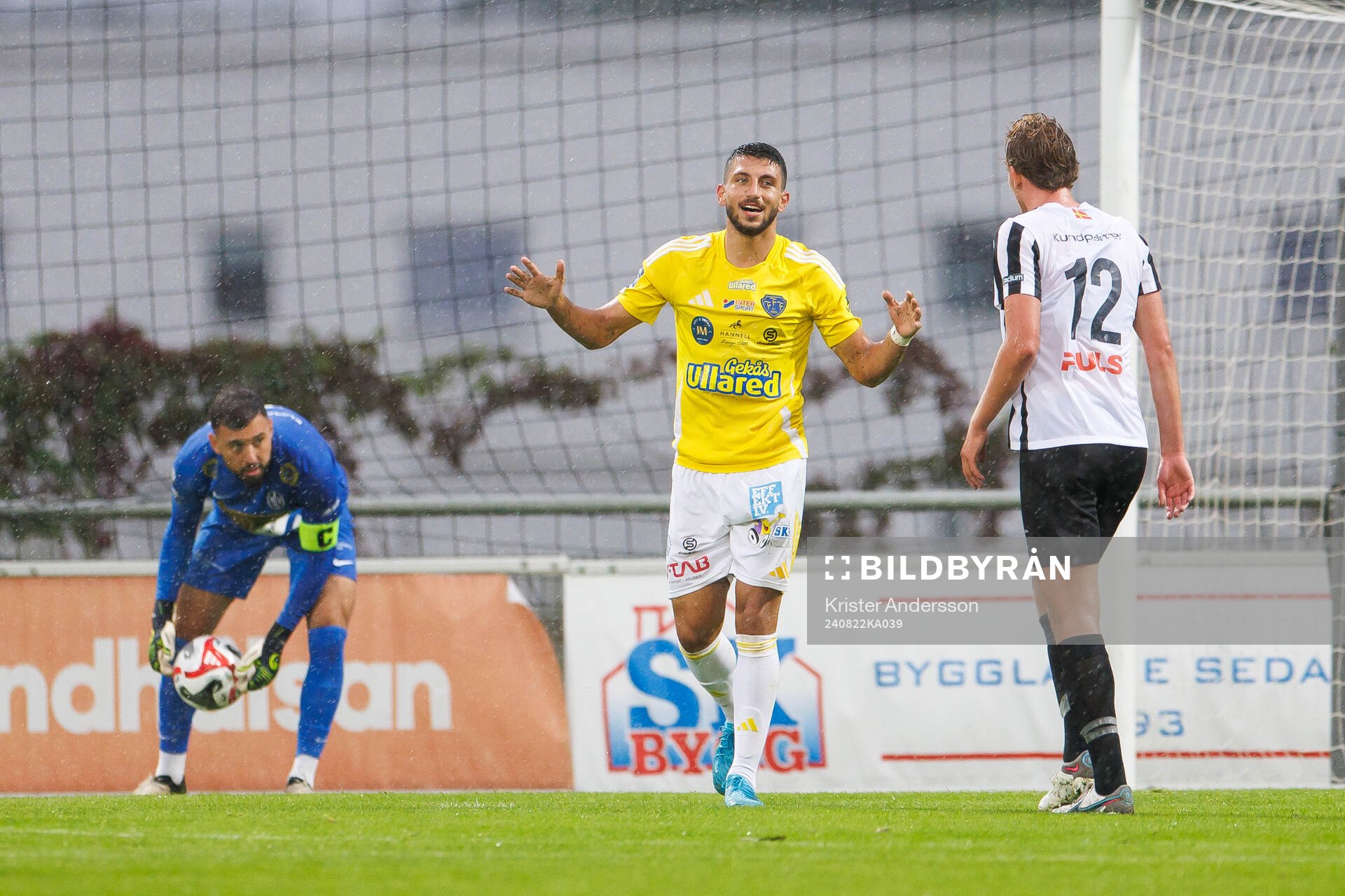 Falkenbergs Leonardo Farah Shahin deppar