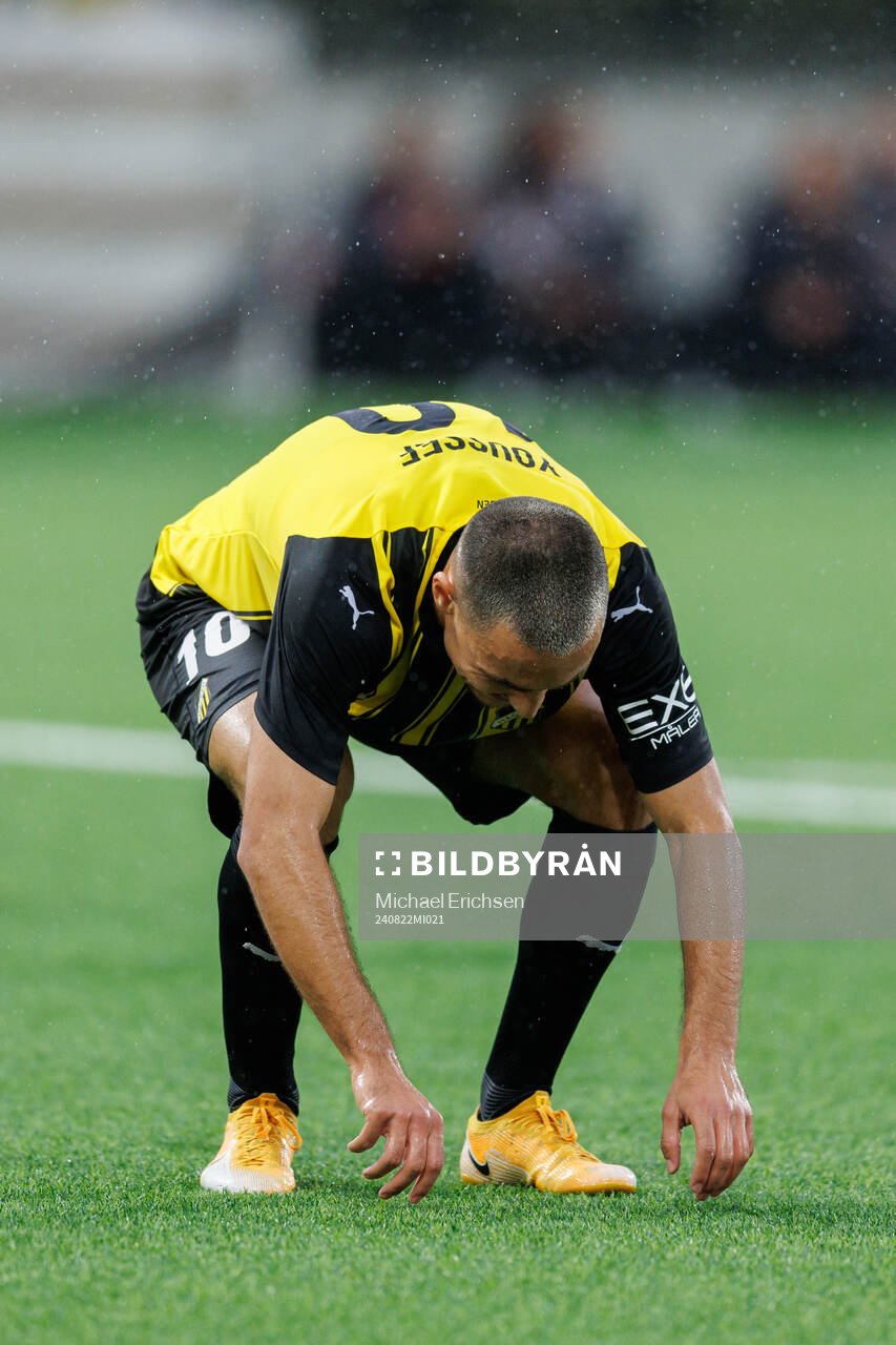 Ali Youssef of Häcken looks dejected