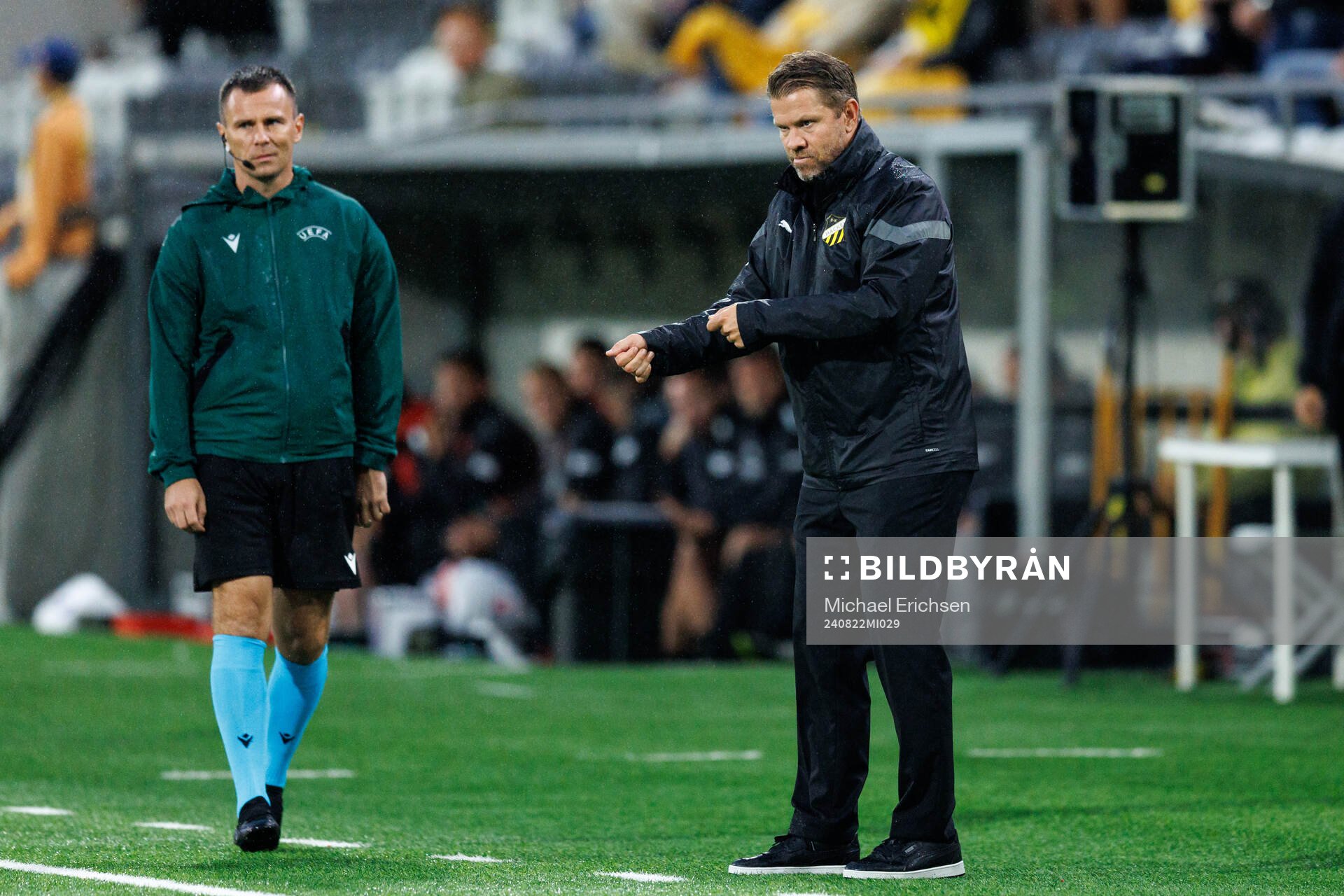 Head coach Paco Johansen of Häcken