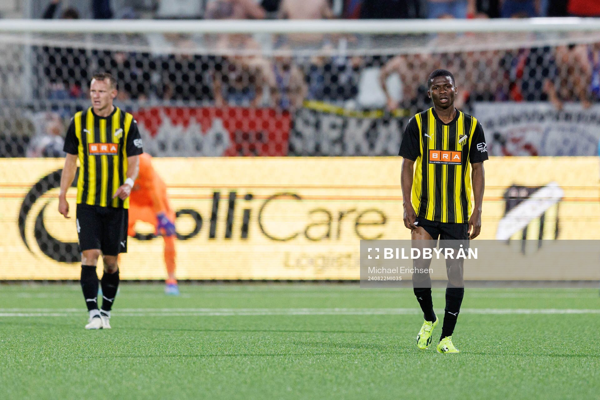 Akoua Romeo Amane of Häcken looks dejected