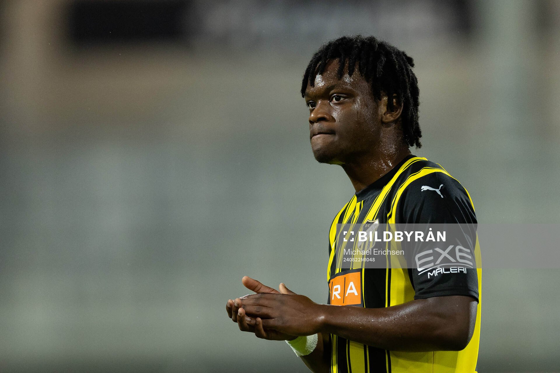 Jeremy Agbonifo of Häcken looks dejected