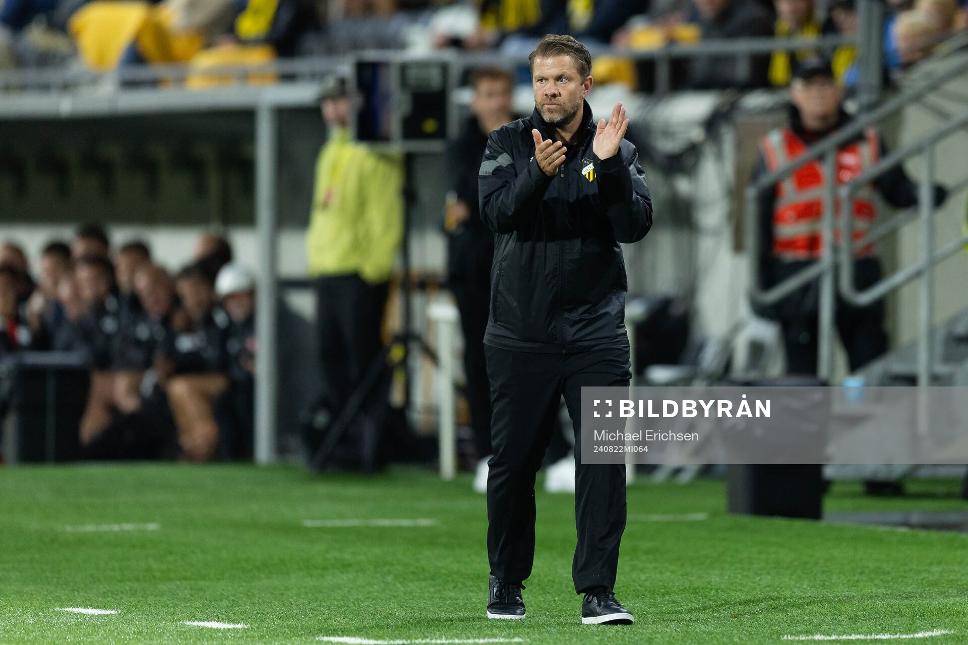 Head coach Paco Johansen of Häcken