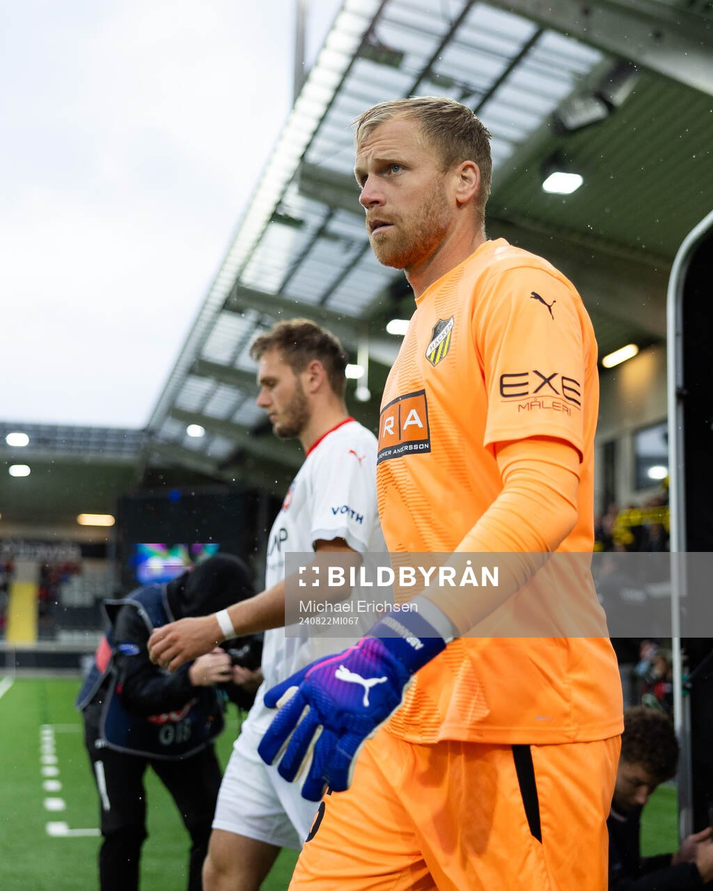Goalkeeper Peter Abrahamsson of Häcken
