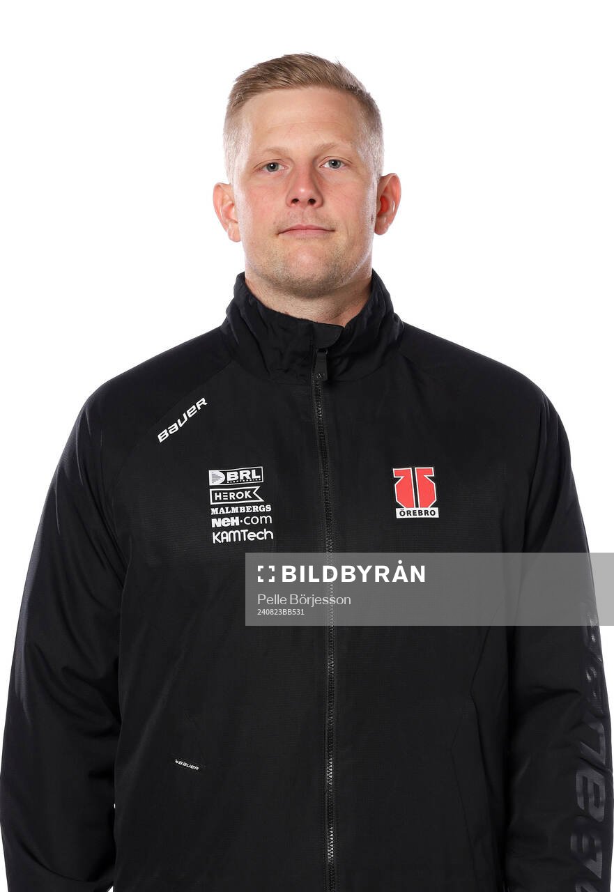 Örebros materialförvaltare Daniel Sandberg