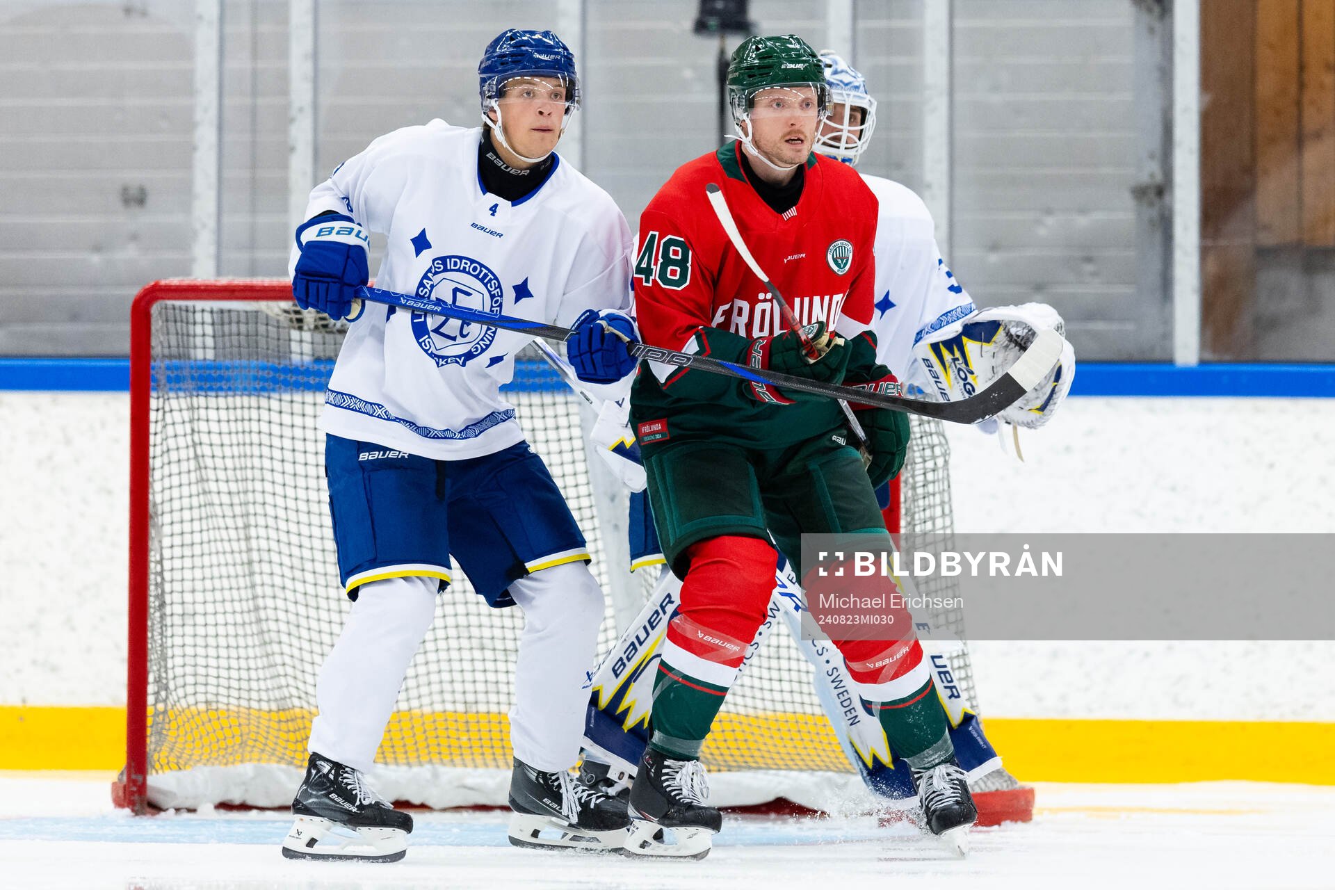 Leksands Lucas Lagerberg och Frölundas Carl Klingberg