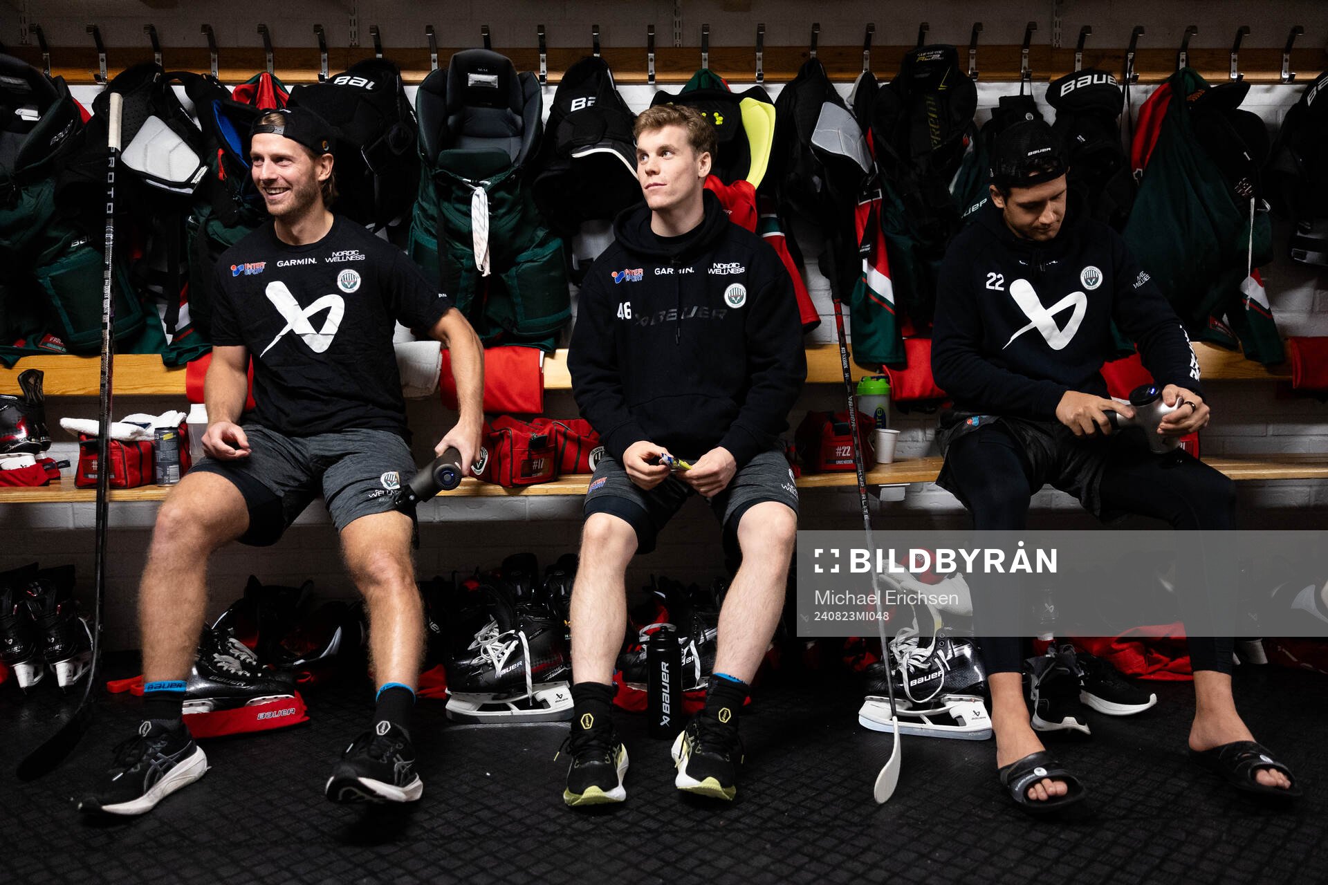 Frölundas Erik Thorell, Dominik Egli och Linus Nässén