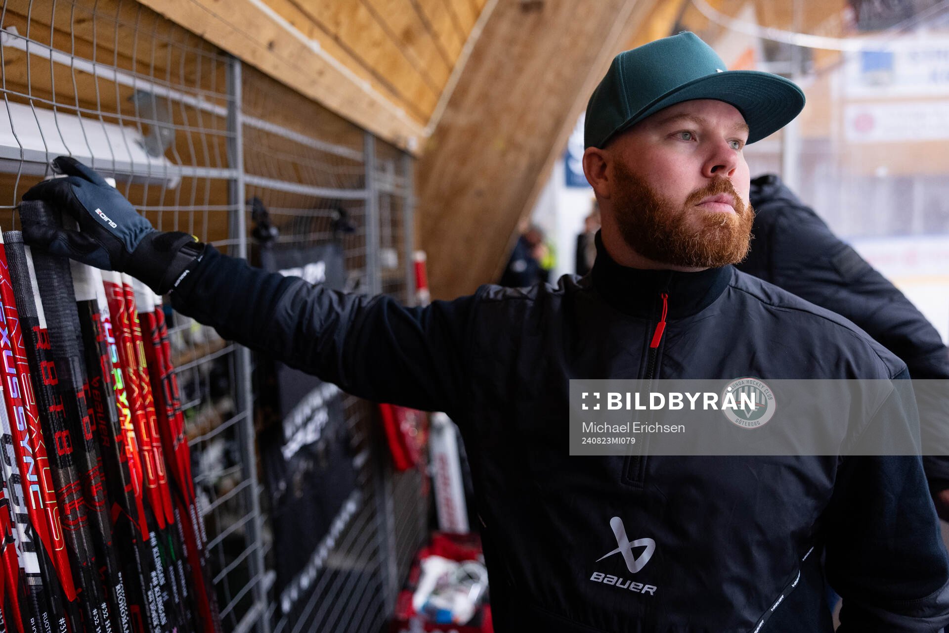 Frölundas materialförvaltare Andy Fagerström