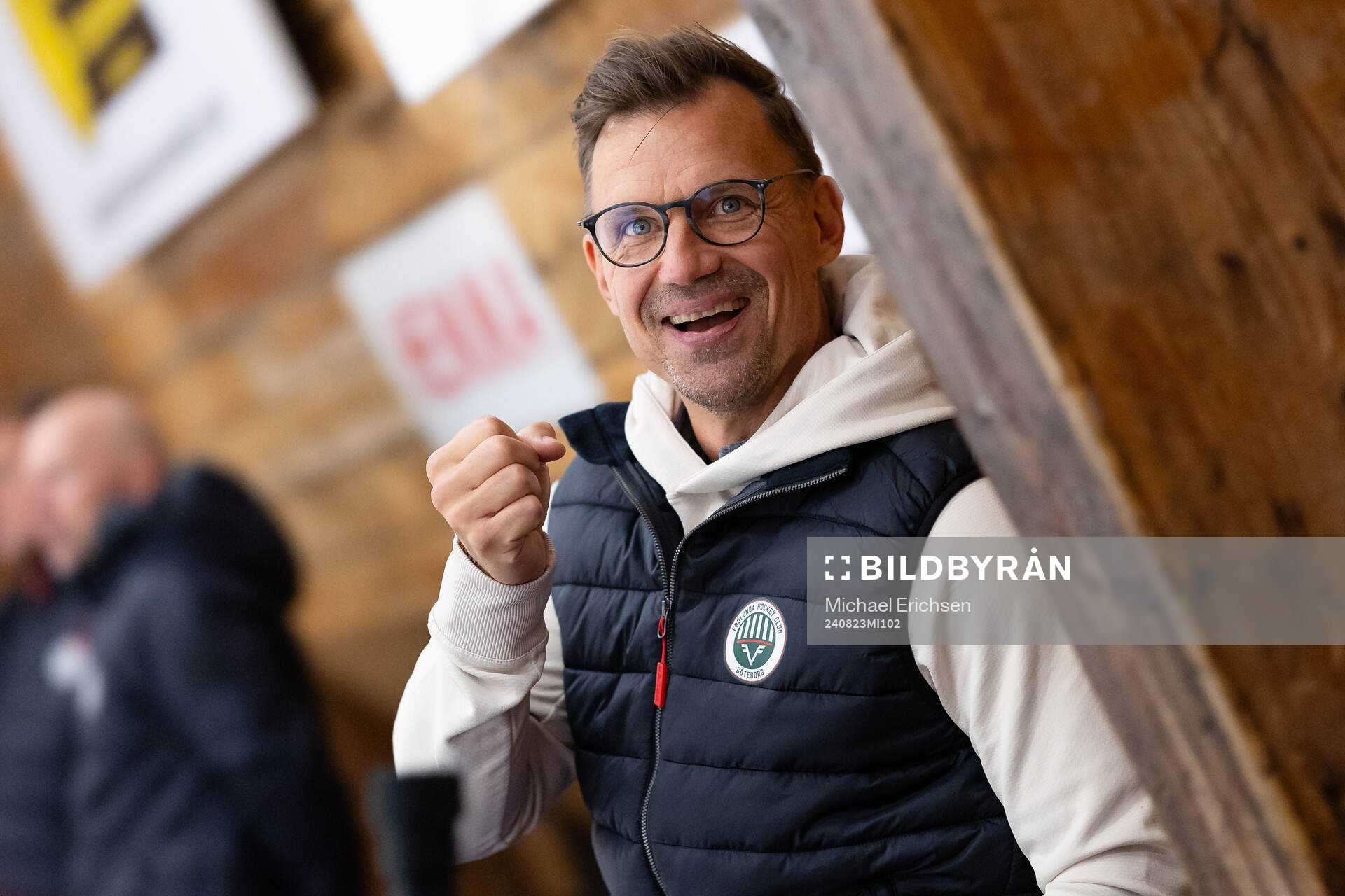 Frölundas assisterande tränare Kristoffer Näslund