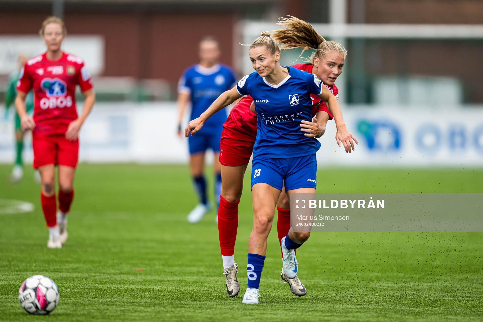 Marina Heggernes Jensen of Åsane and Oline Brekke Fuglem