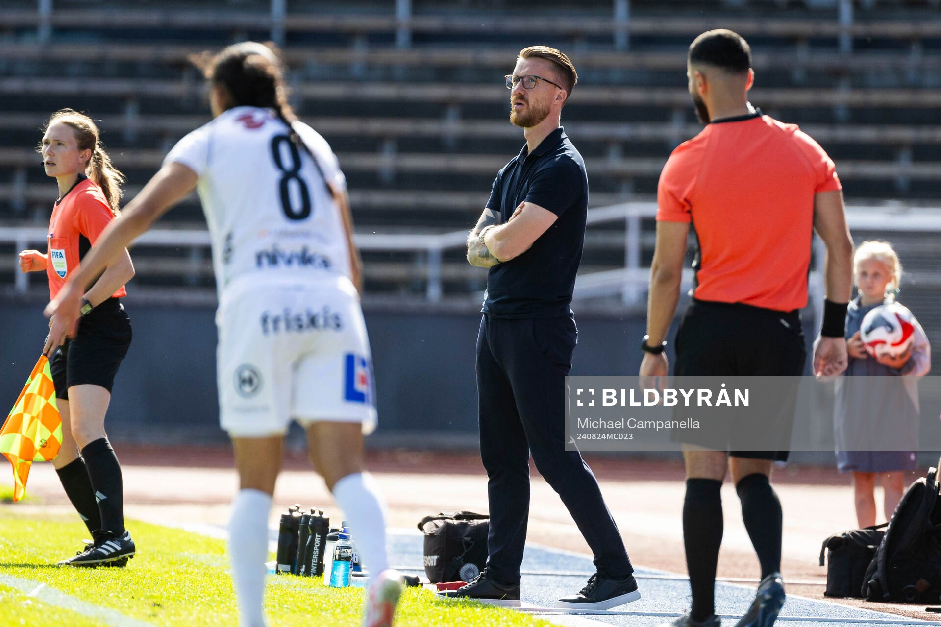 Växjö DFFs huvudtränare Olof Unogård