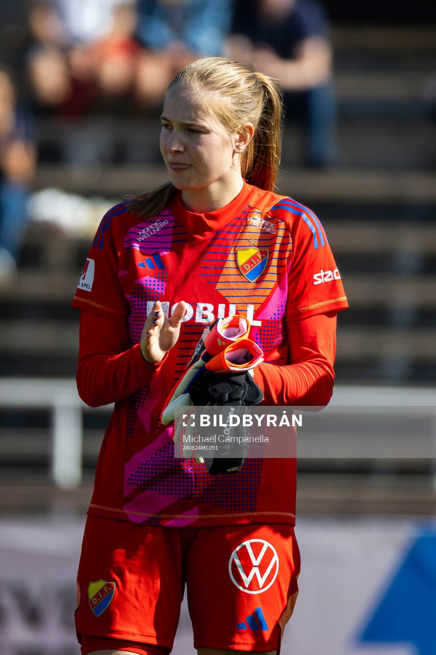 Djurgårdens målvakt Gina Schuller