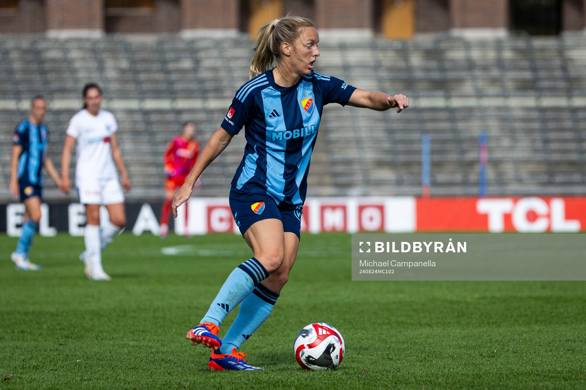 Djurgårdens Mimmi Larsson