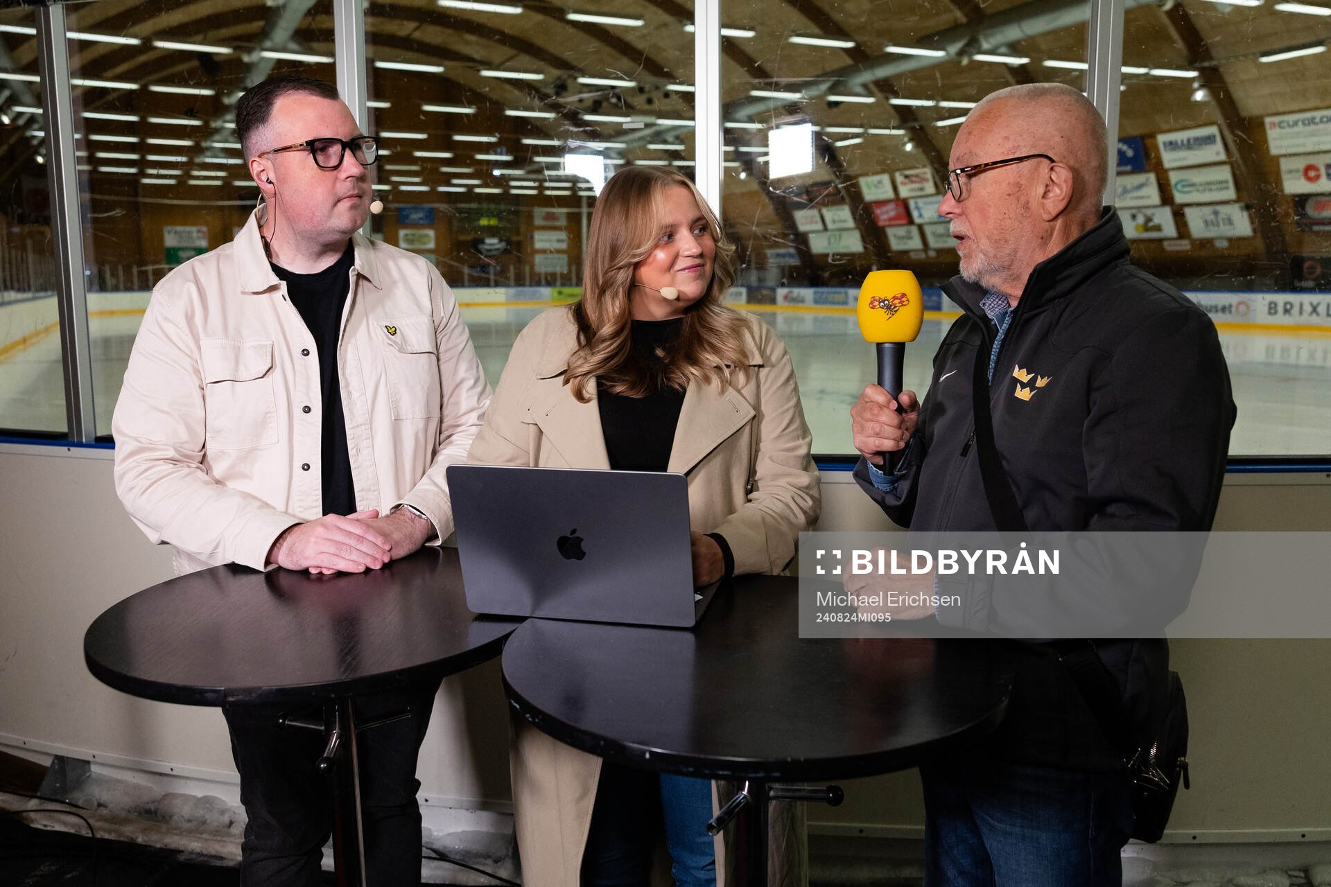 Expressens Johan Svensson och Jennifer Engström gästas av