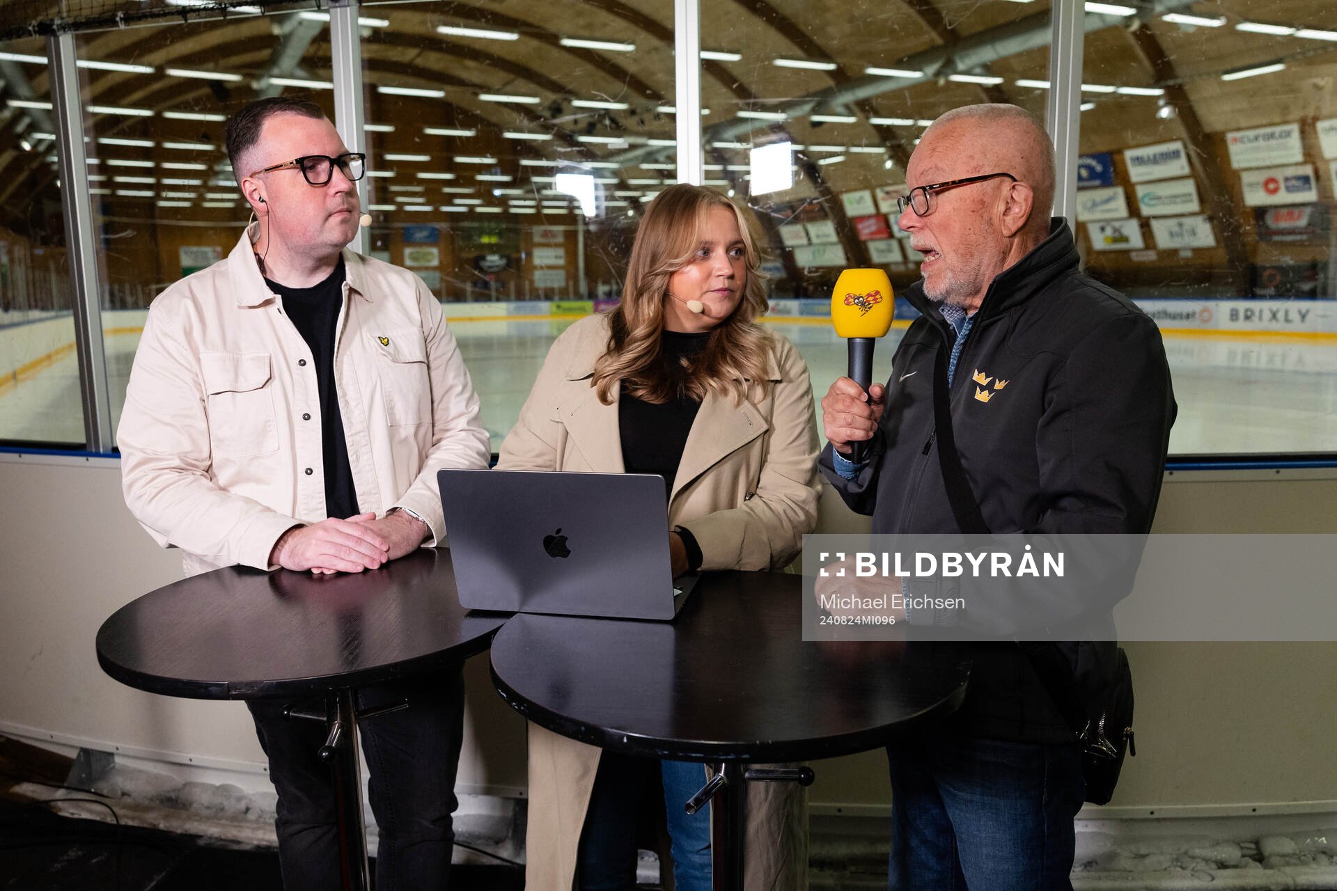 Expressens Johan Svensson och Jennifer Engström gästas av