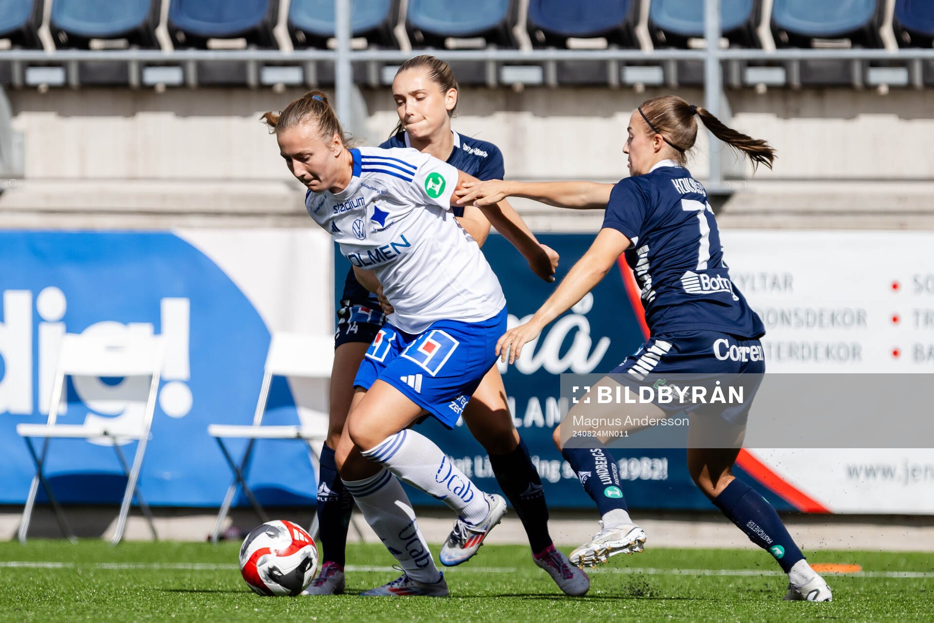 IFK Norrköpings Fanny Andersson och Linköpings Irene