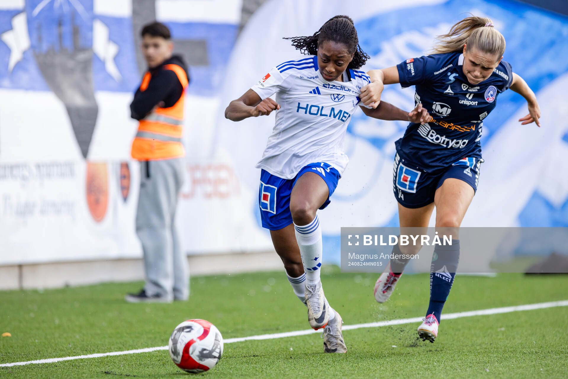 IFK Norrköpings Maya Aliyah Antoine och Linköpings Irene