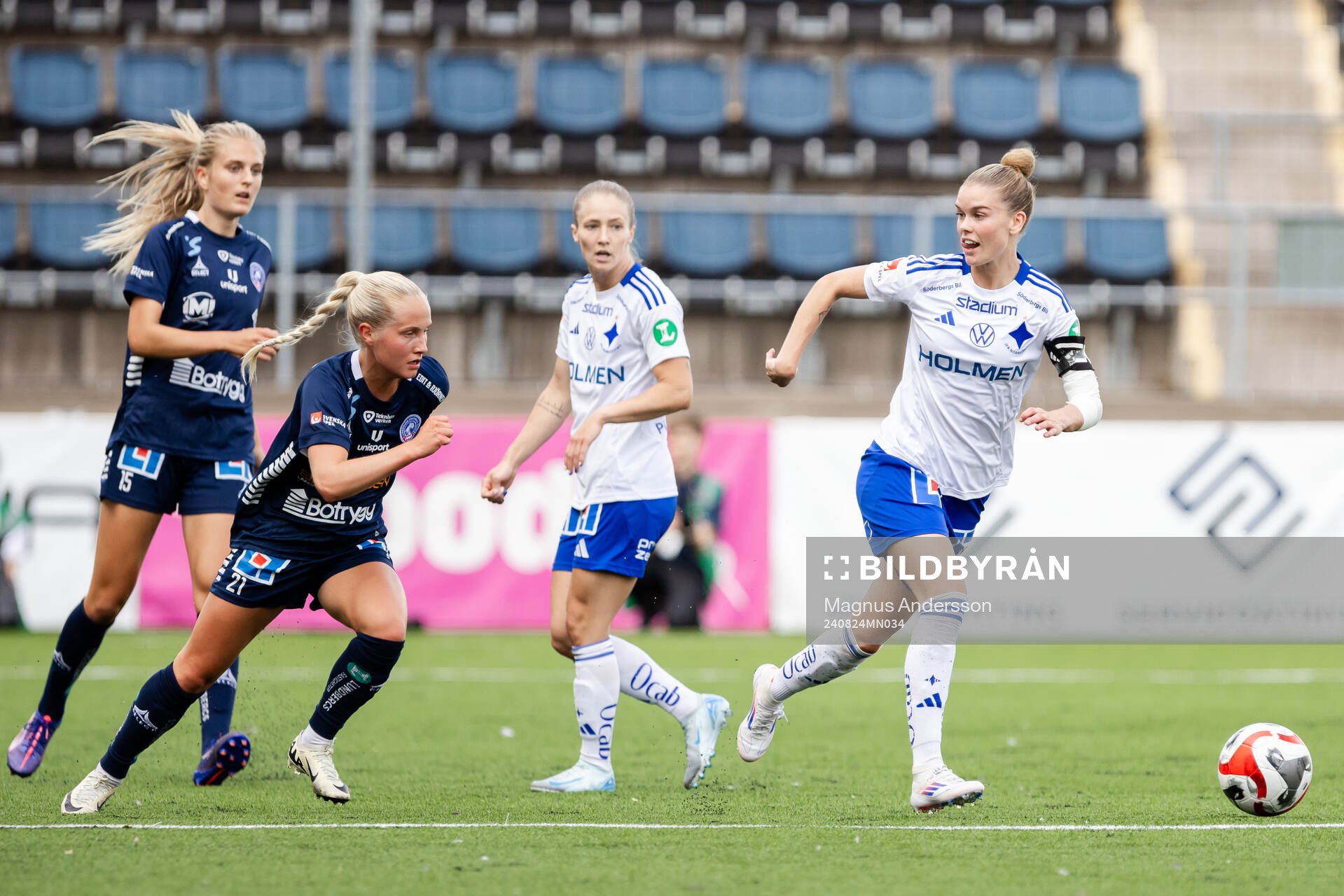 Linköpings Maria Olafsdottir Gros och IFK Norrköpings My