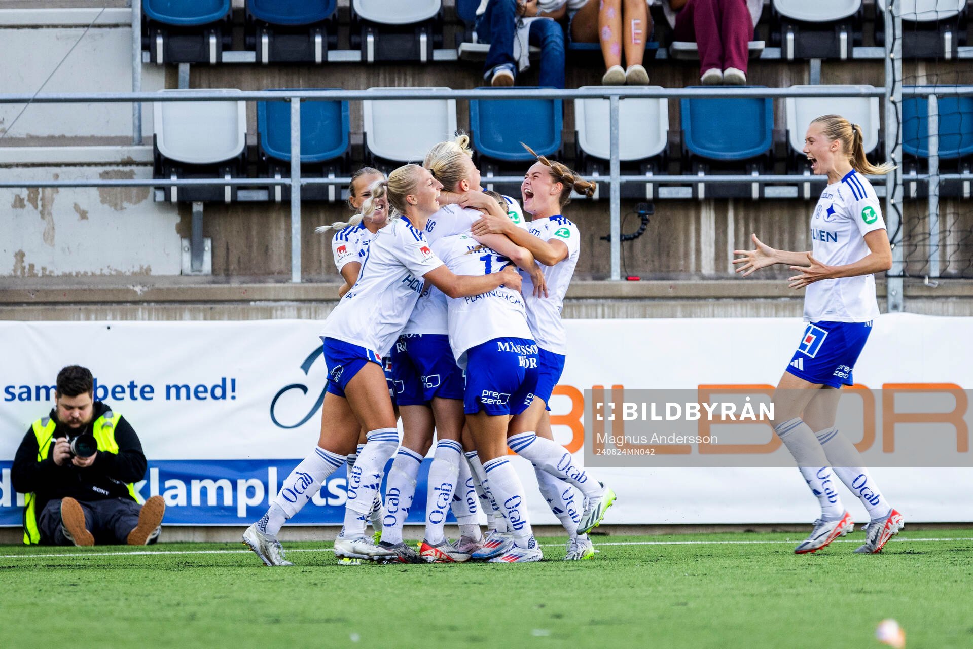 IFK Norrköpings spelare jublar