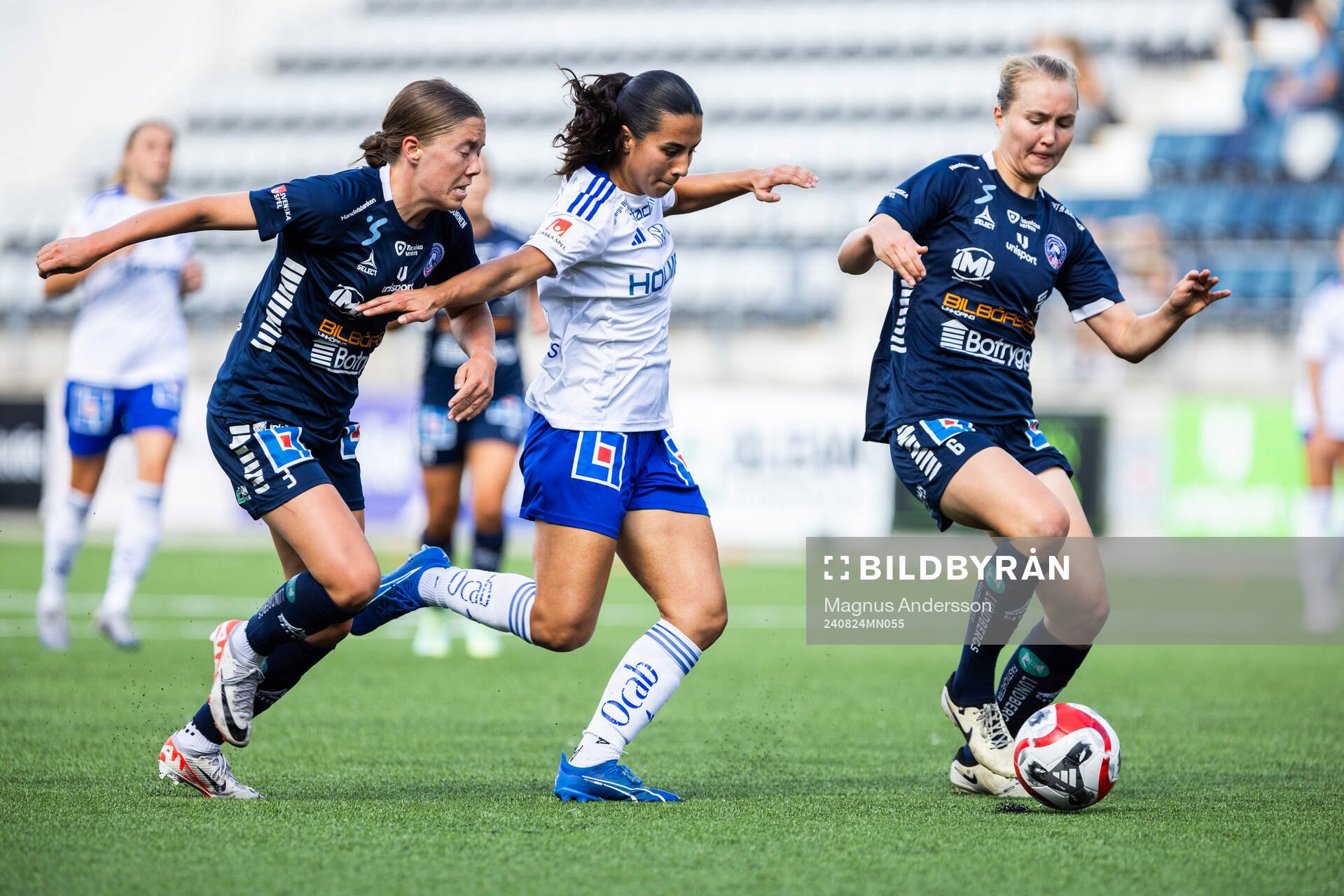 Linköpings Polly Doran och Noor Hoelsbrekken Eckhoff mot