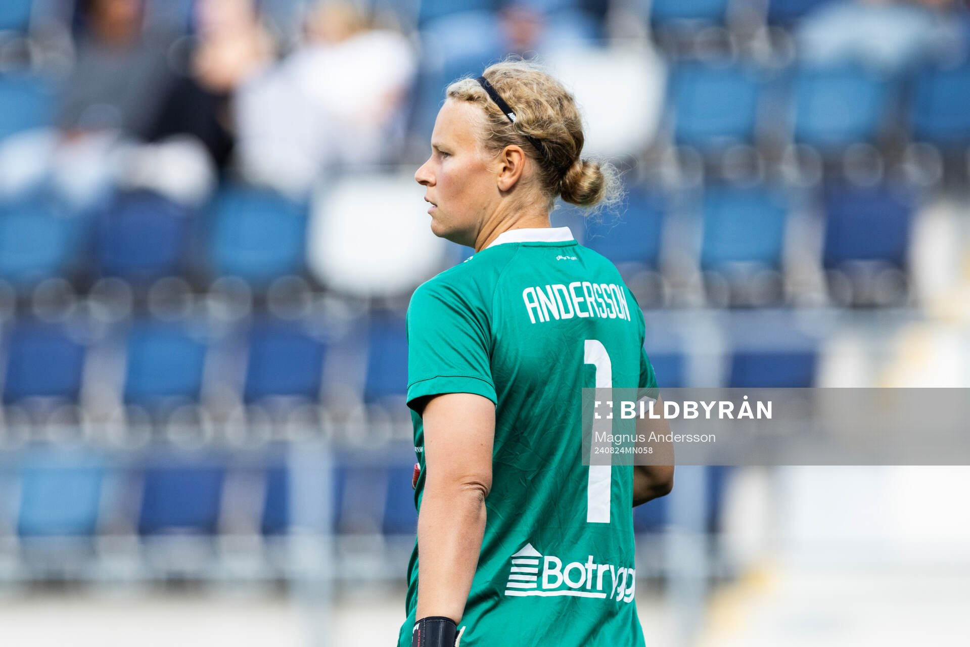 Linköpings målvakt Cajsa Andersson