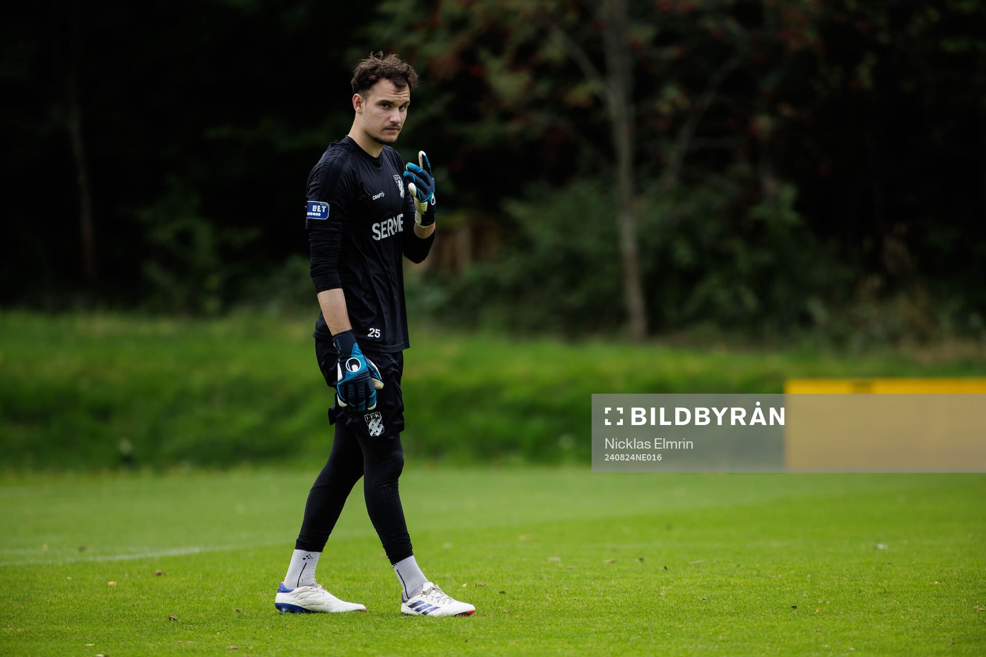 IFK Göteborgs målvakt Elis Bishesari