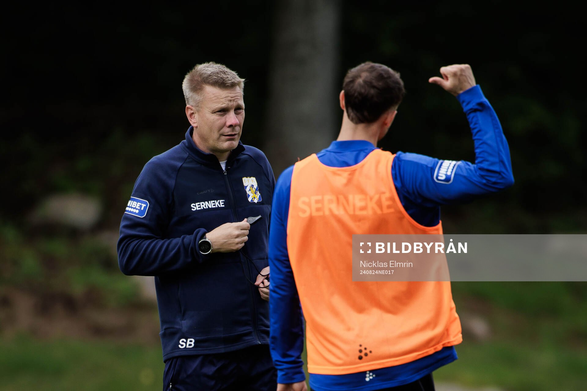 IFK Göteborgs tränare Stefan Billborn och