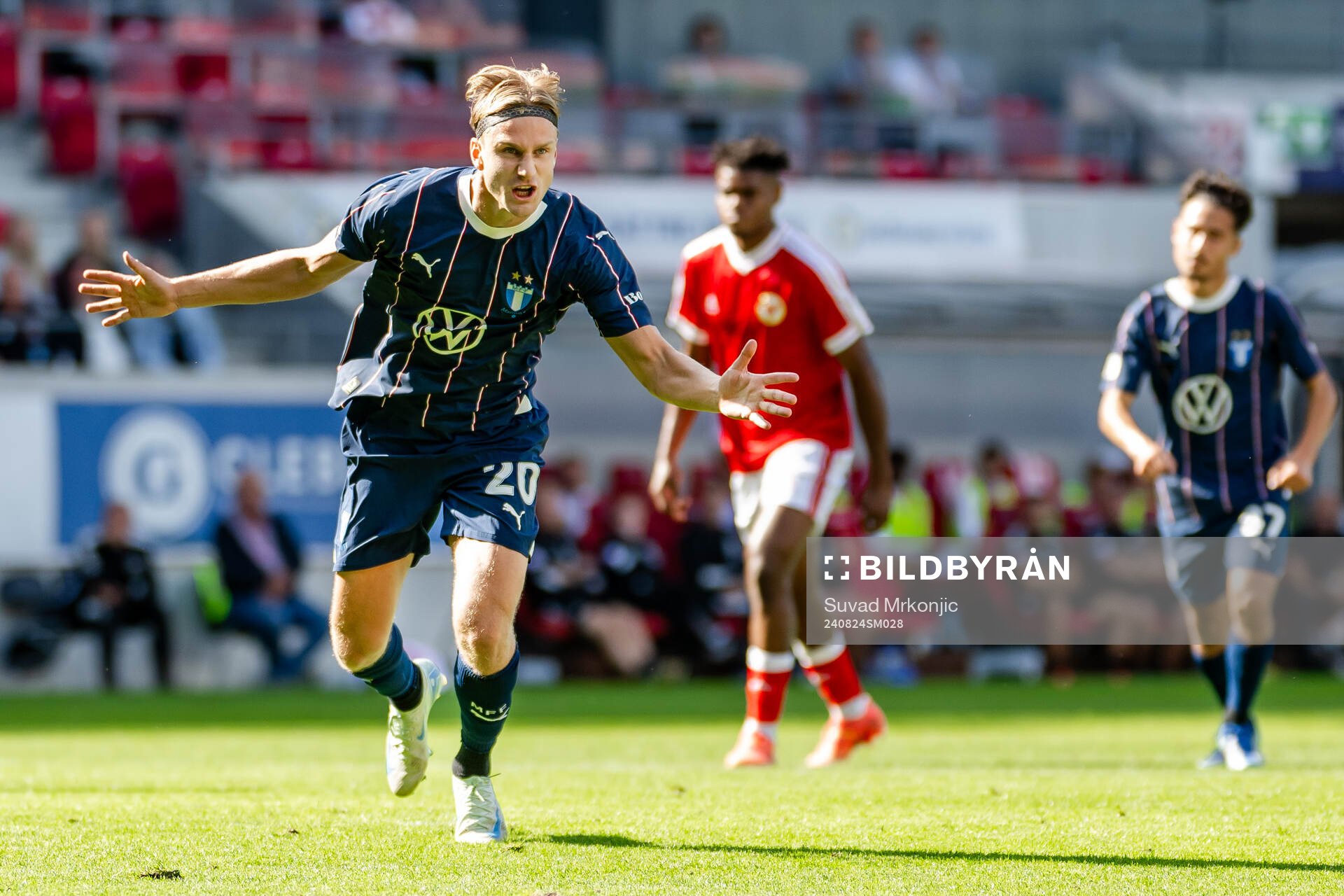 Malmö FFs Erik Botheim jublar