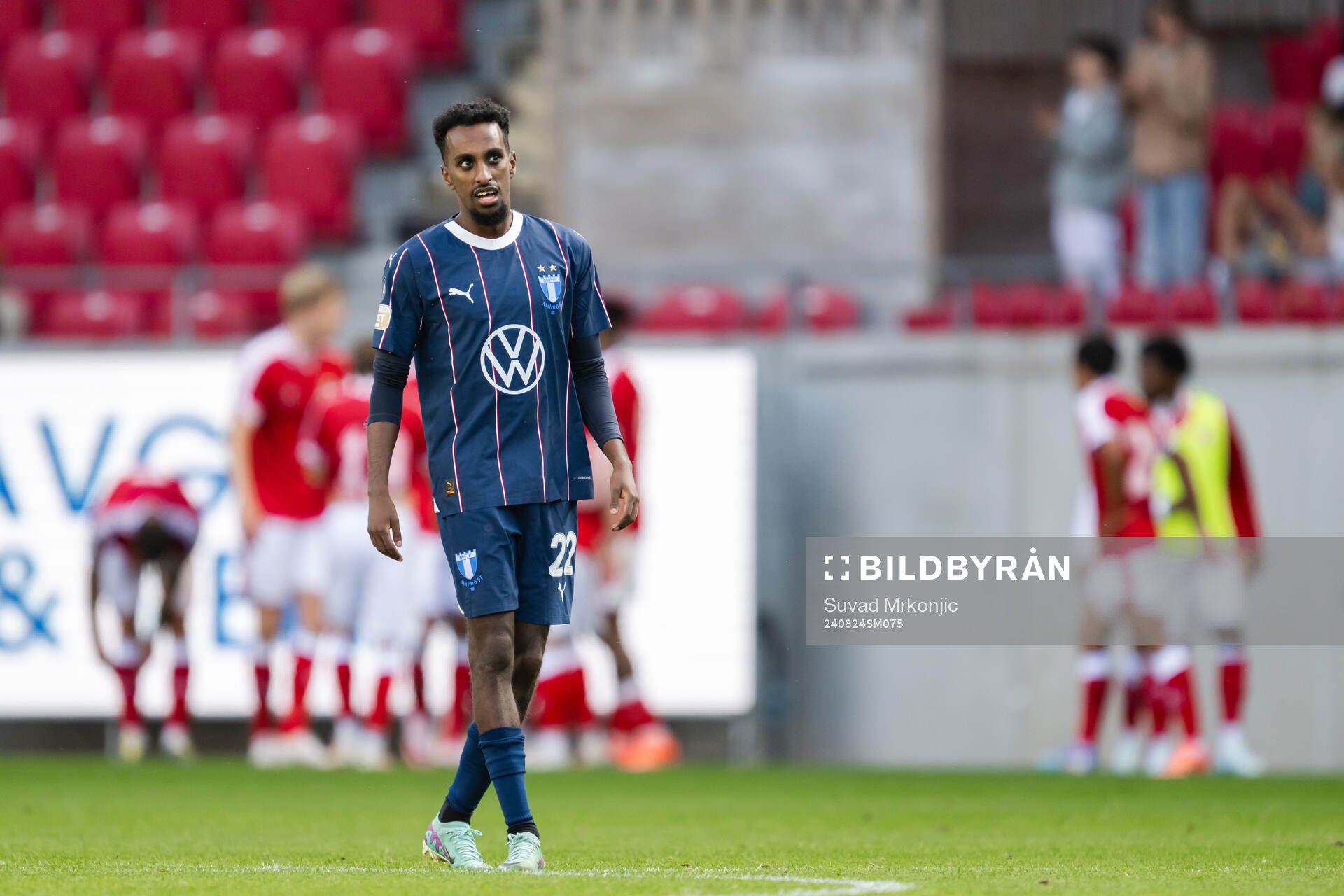 Malmö FFs Taha Ali deppar