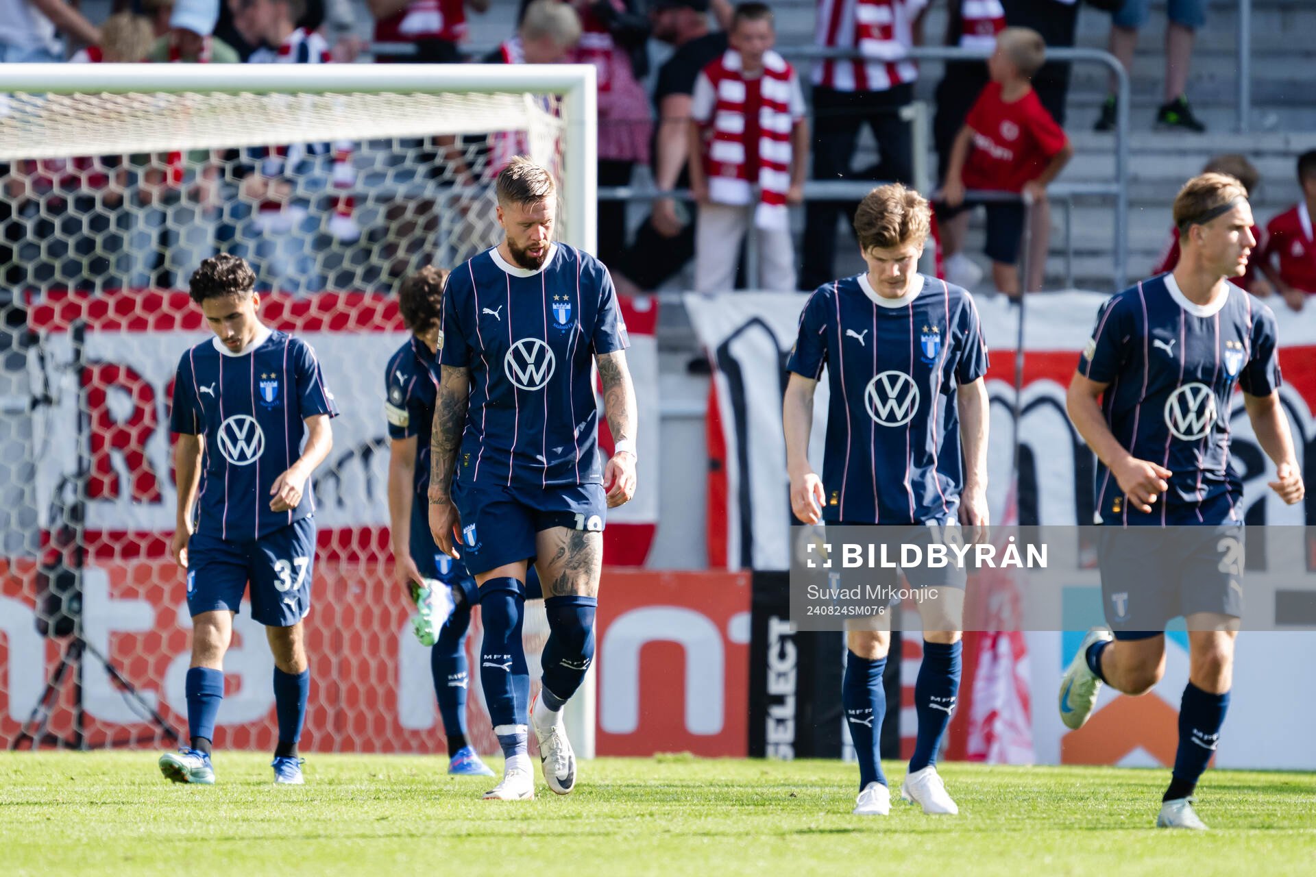 Malmö FFs spelare deppar