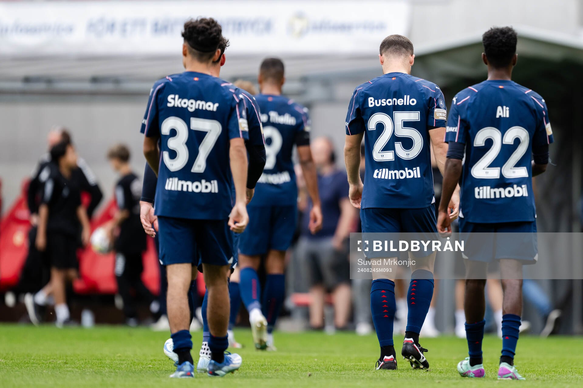 Malmö FFs spelare deppar