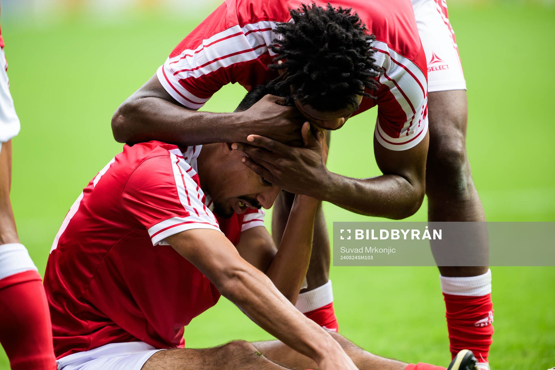 Kalmars Arash Motaraghebjafarpour och Vince Osuji