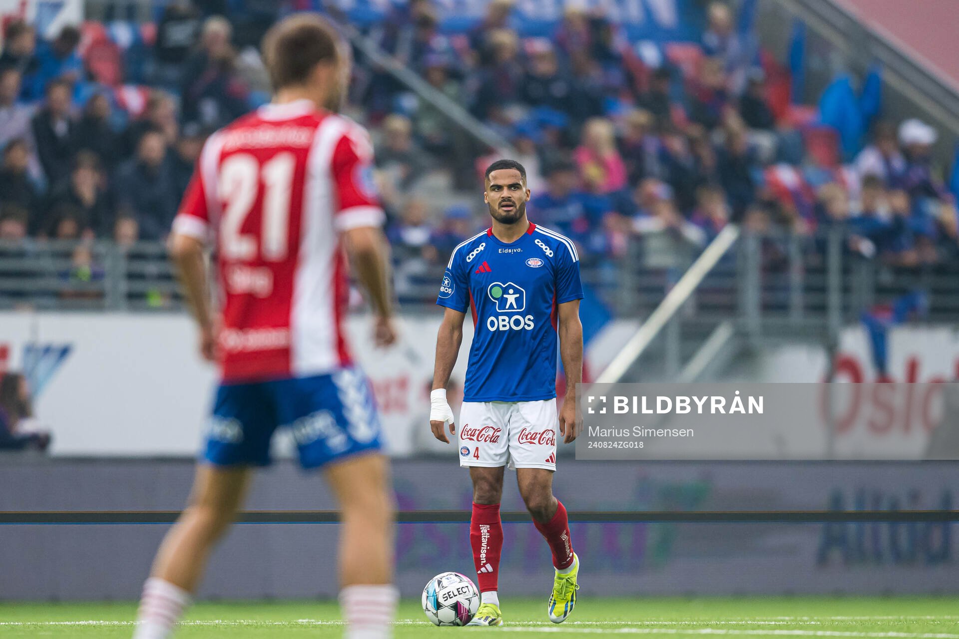 Aaron Kiil Olsen of Vålerenga