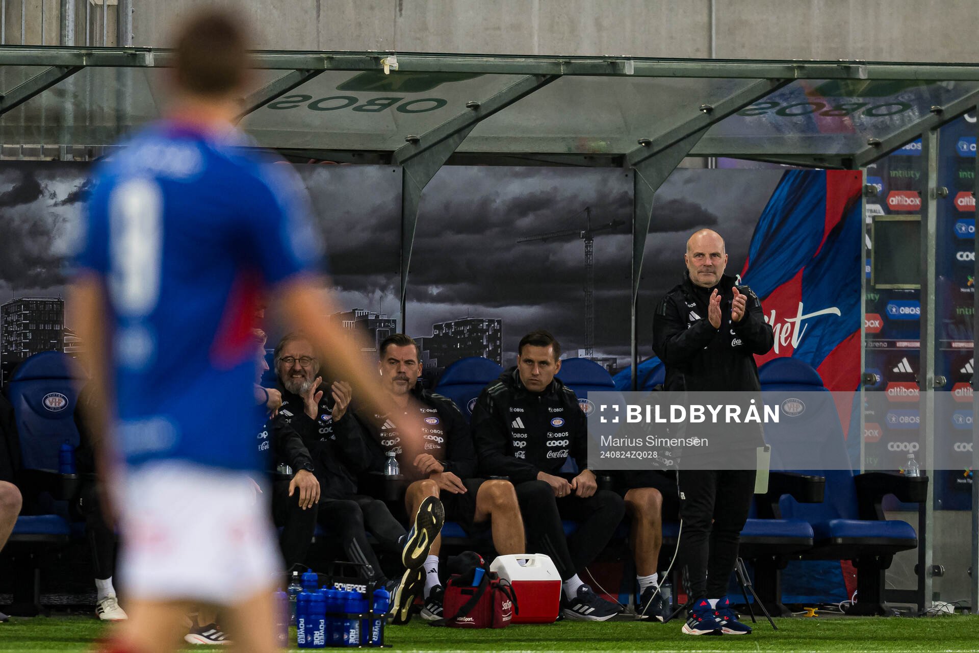 Geir Bakke, head coach of Vålerenga
