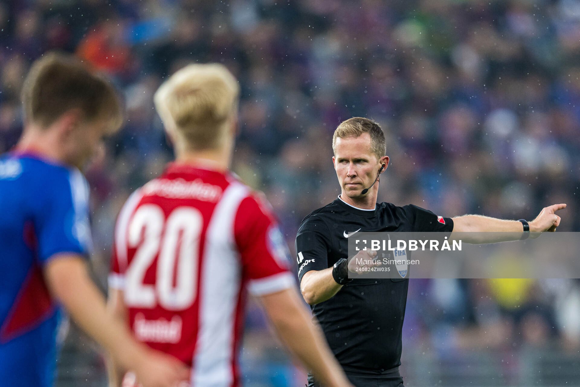 Kristoffer Hagenes, referee