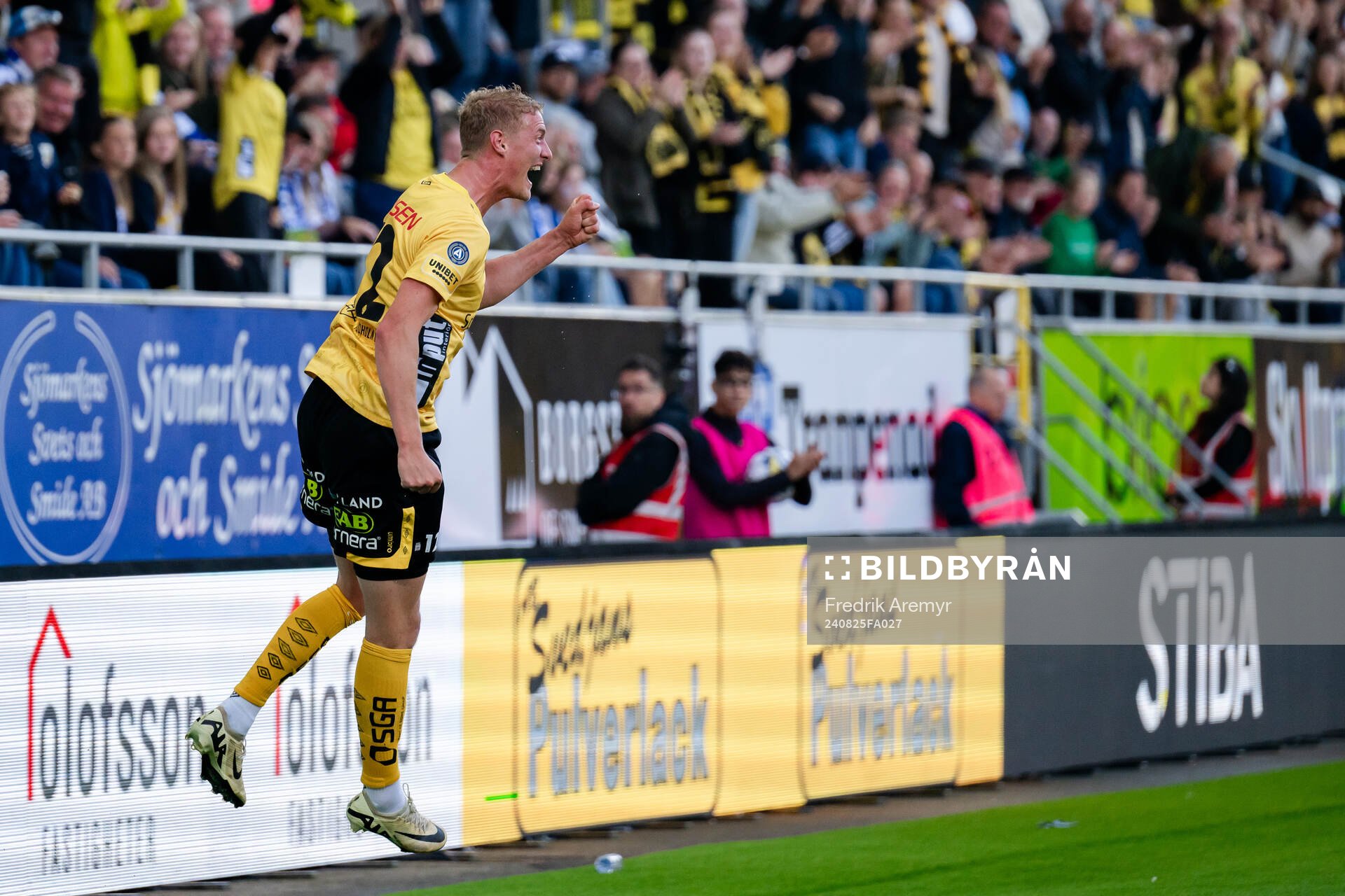 Elfsborgs Emil Holten jublar