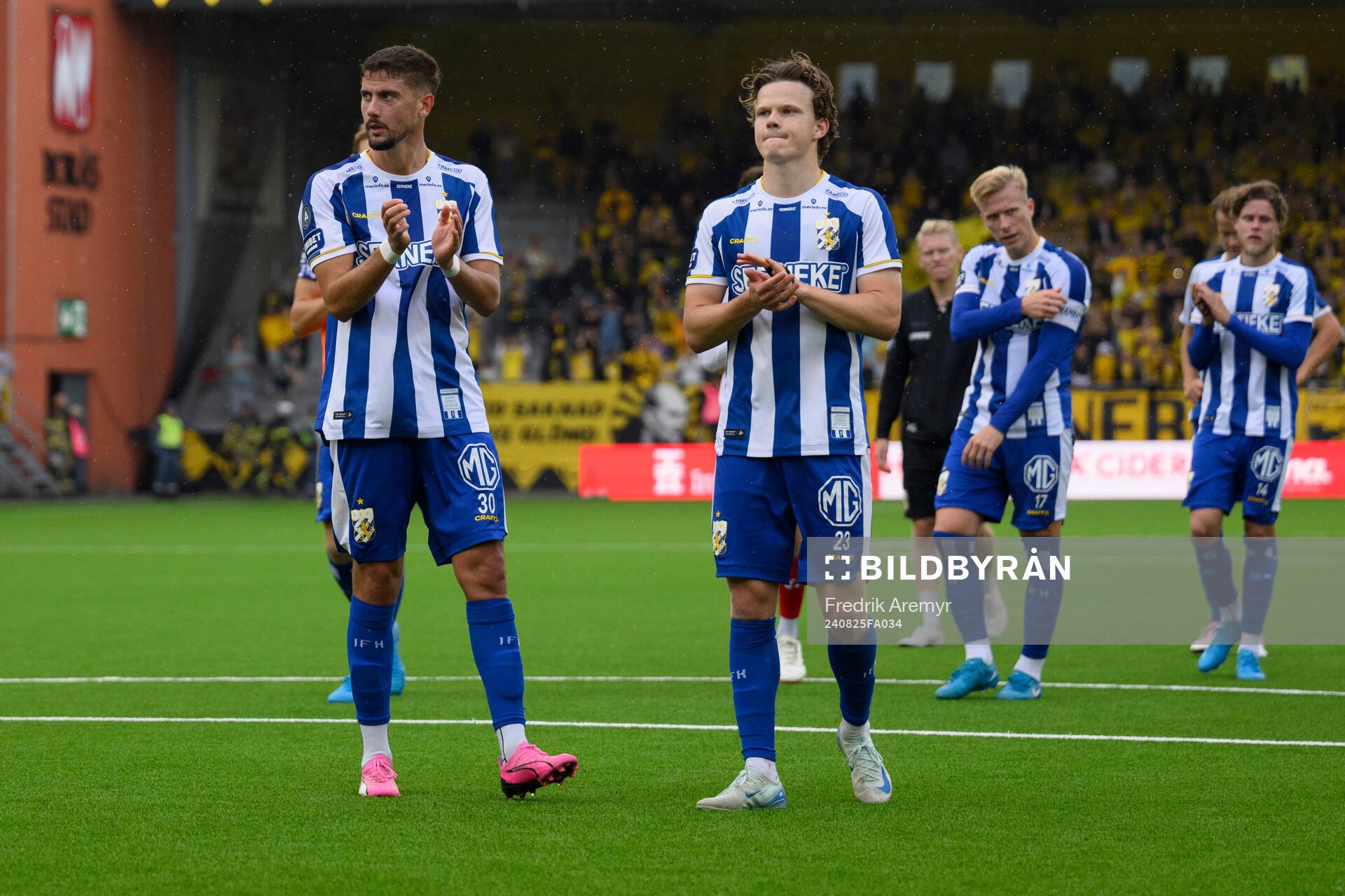 IFK Göteborgs Ramon Pascal Lundqvist och Kolbeinn