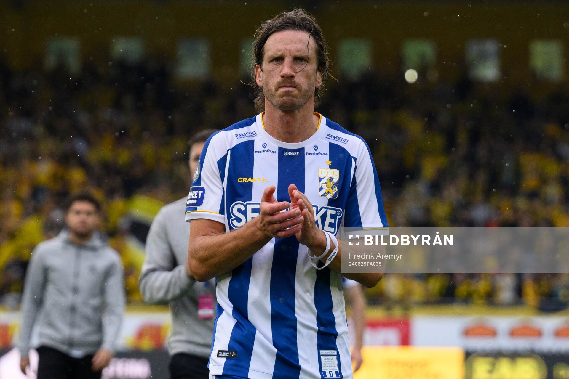 IFK Göteborgs Gustav Svensson deppar