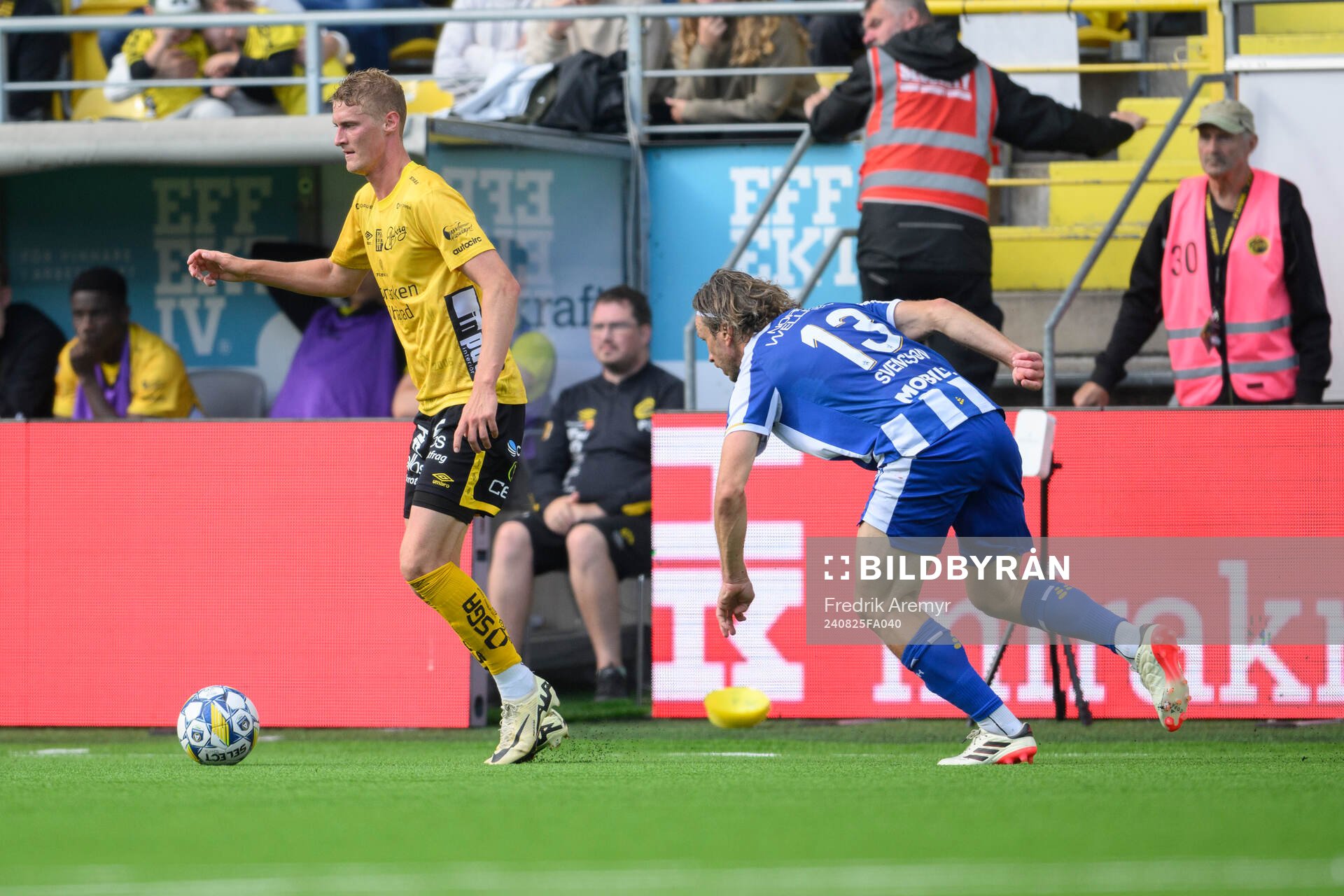 Elfsborgs Emil Holten och IFK Göteborgs Gustav Svensson