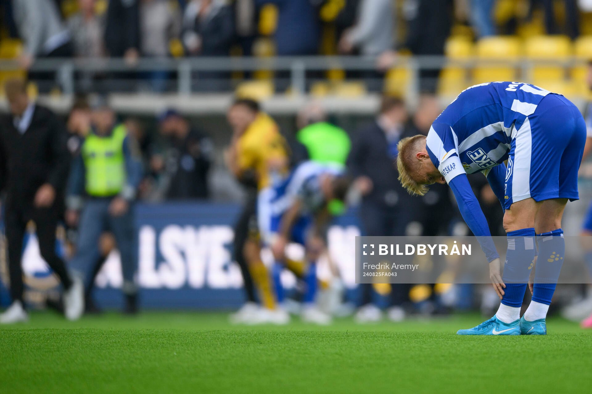 IFK Göteborgs Oscar Wendt deppar
