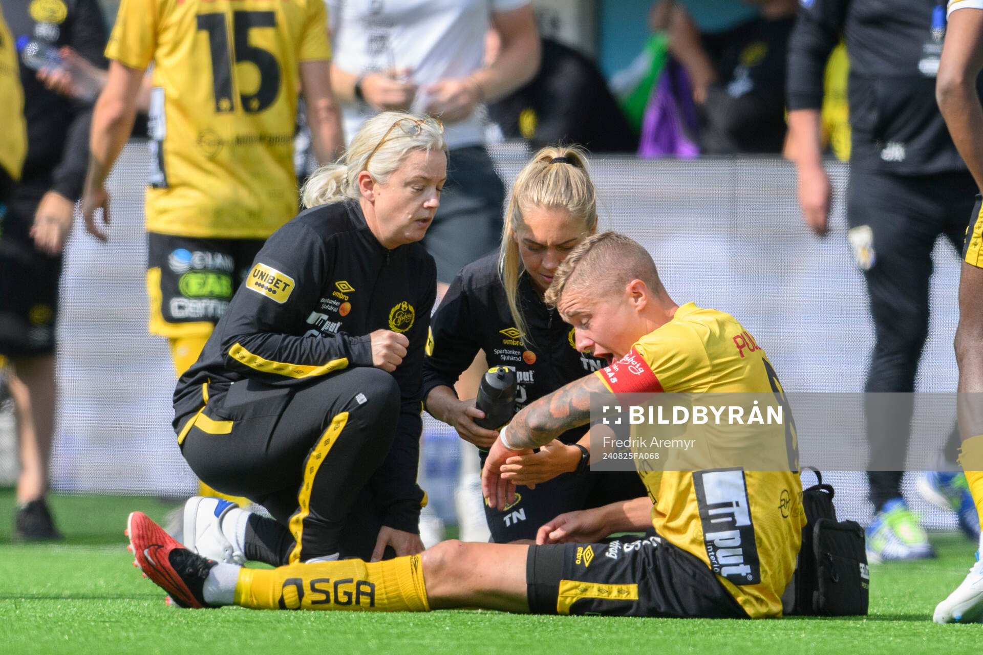 Elfsborgs Sebastian Holmen har ont