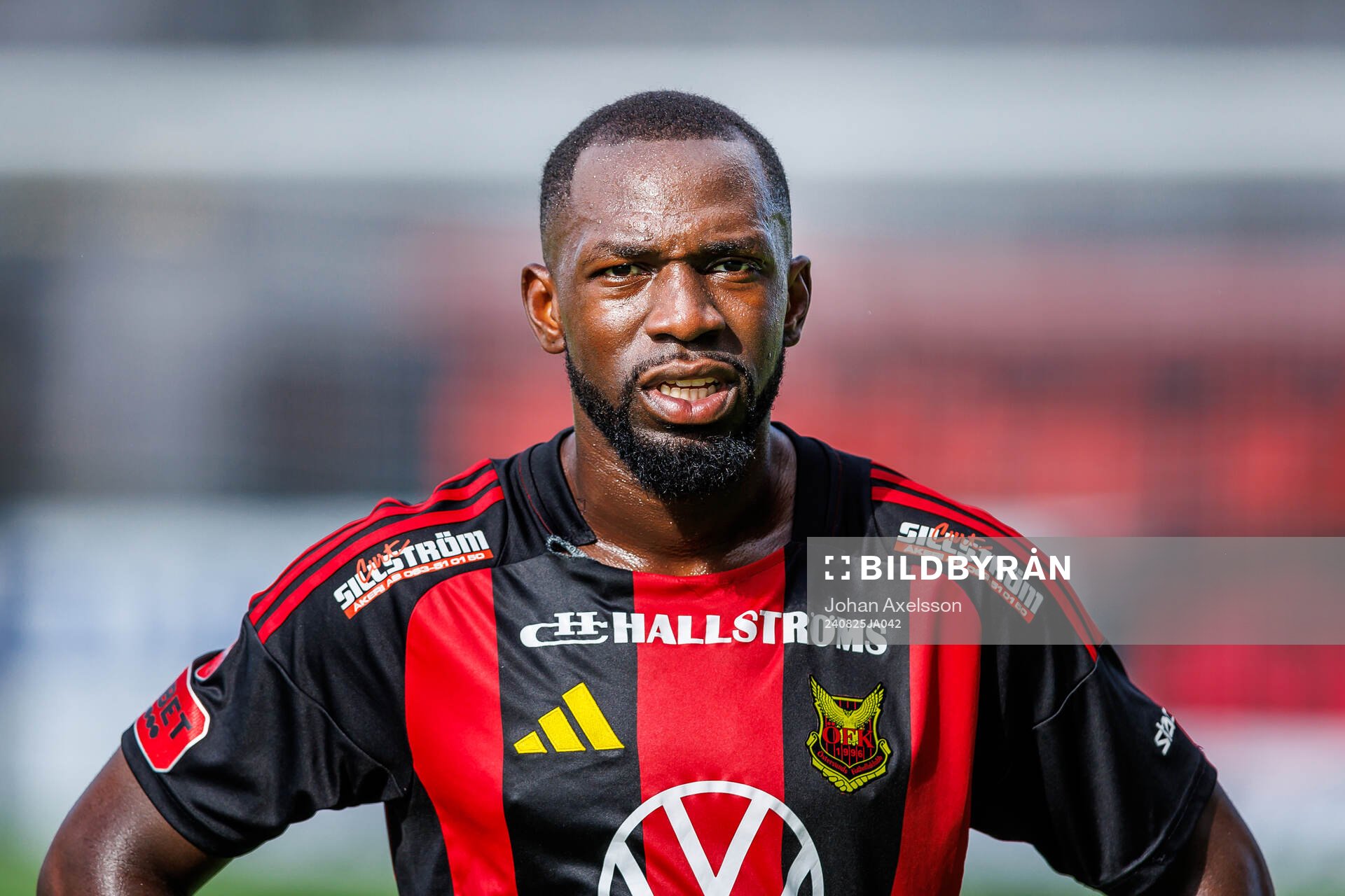 Östersunds Chrisnovic Isemoli N'sa deppar
