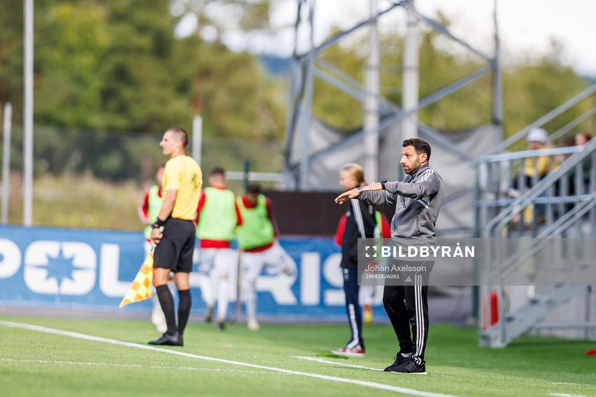 Skövde AIKs tränare Charbel Abraham